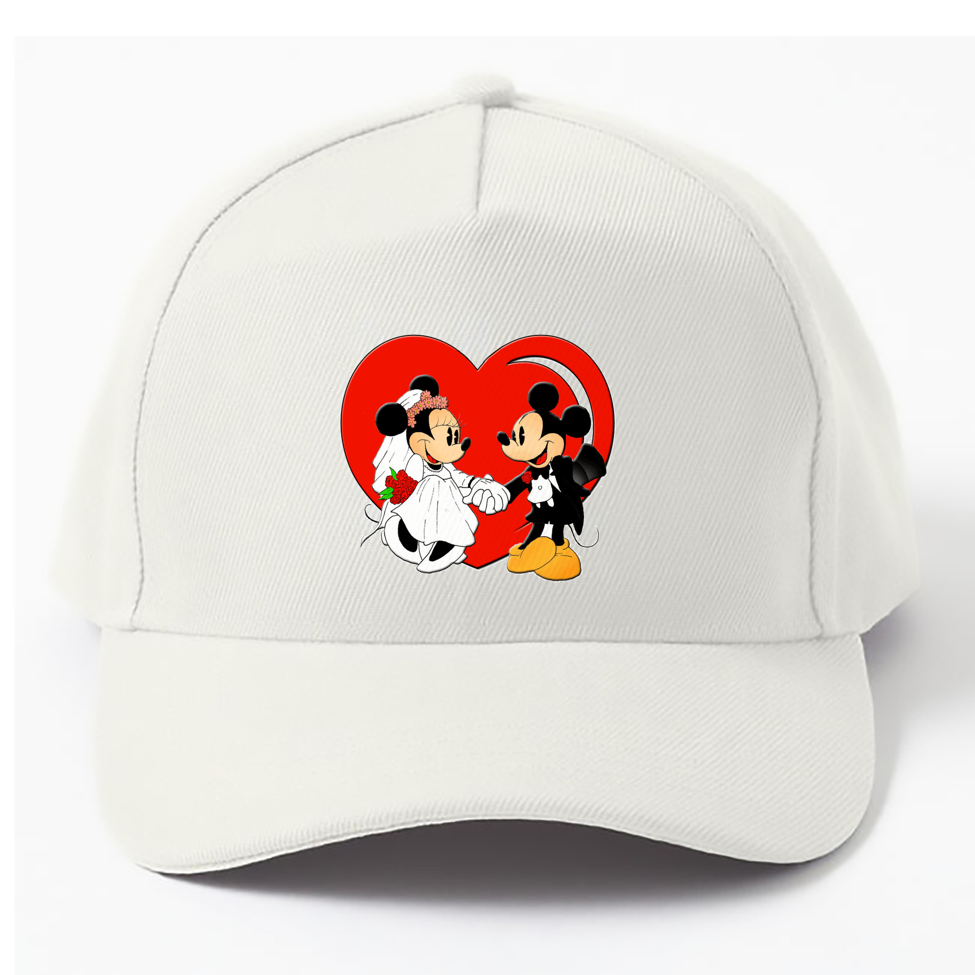 （画像用） ミッキーマウス Mickey Mouse ベースボールキャップ 綿100％ 男女兼用 帽子 スポーツ