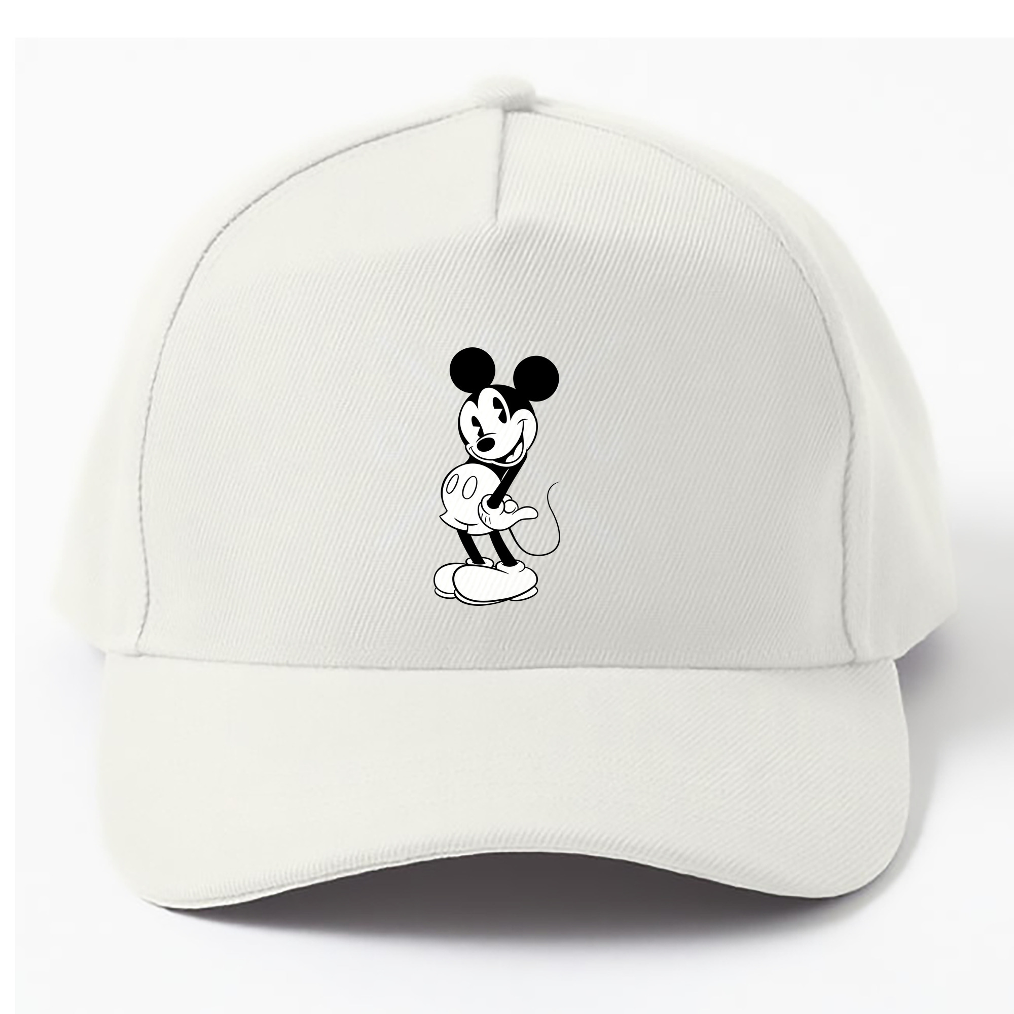 （画像用） ミッキーマウス Mickey Mouse ベースボールキャップ 綿100％ 男女兼用 帽子 スポーツ