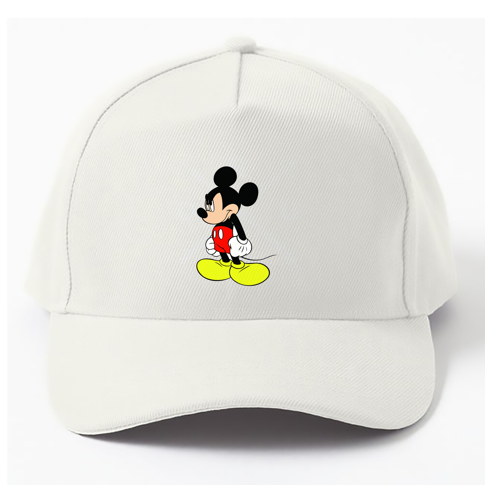 （画像用） ミッキーマウス Mickey Mouse ベースボールキャップ 綿100％ 男女兼用 帽子 スポーツ
