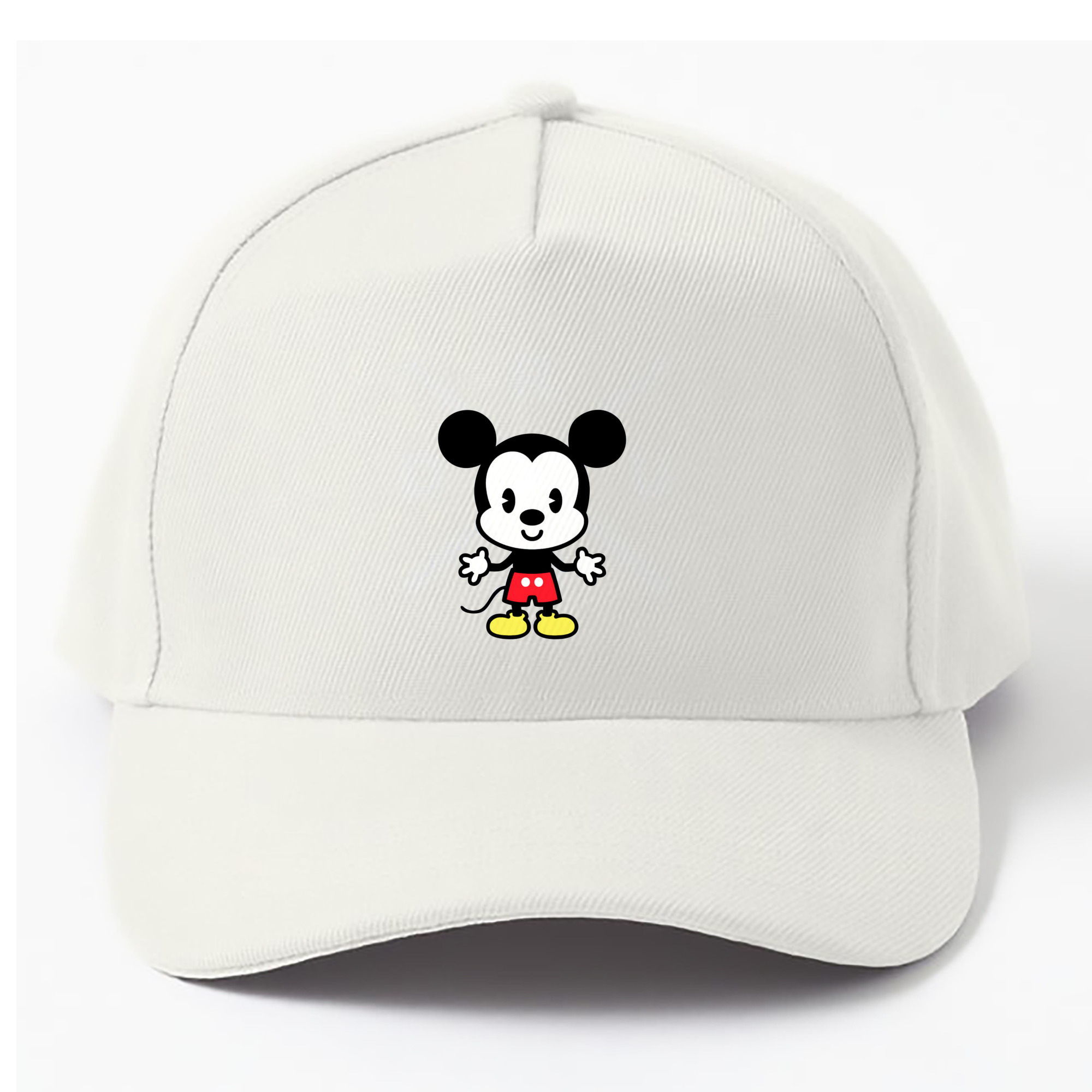 （画像用） ミッキーマウス Mickey Mouse ベースボールキャップ 綿100％ 男女兼用 帽子 スポーツ