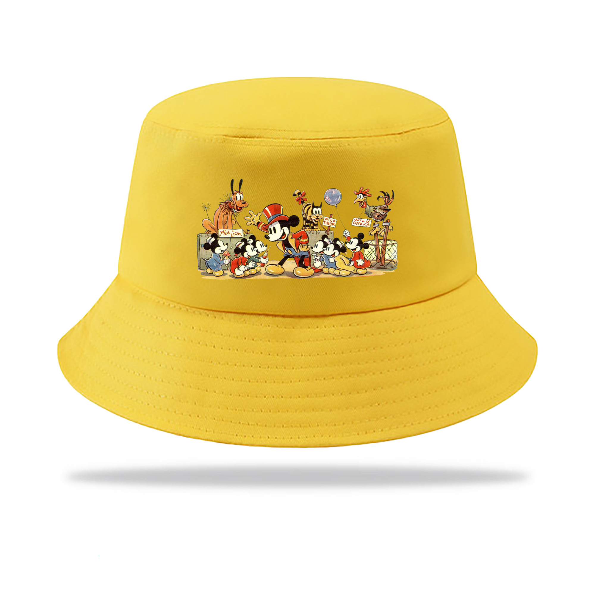 ミッキーマウス Mickey Mouse アウトドア日除けバケットハット