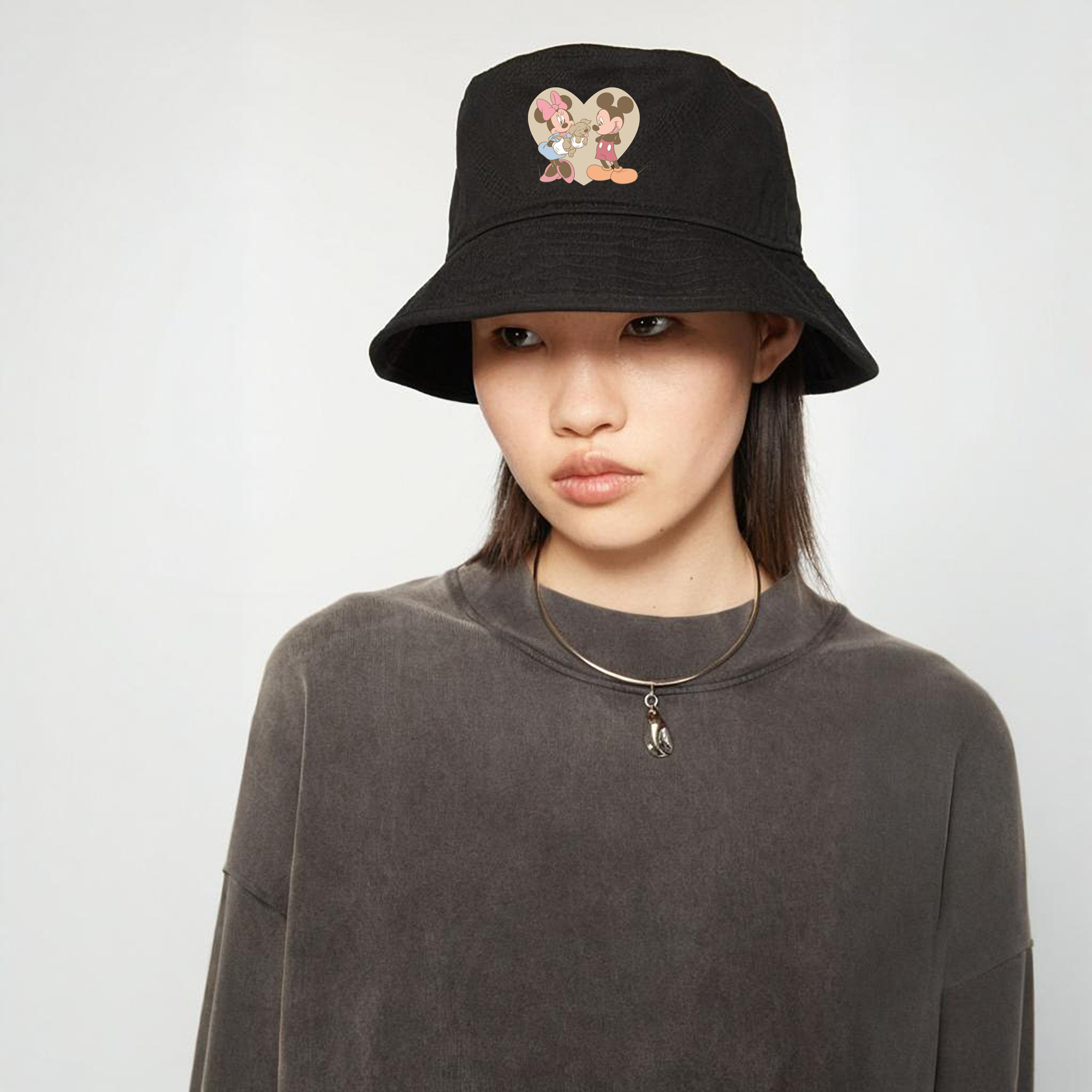 ミッキーマウス Mickey Mouse アウトドア日除けバケットハット