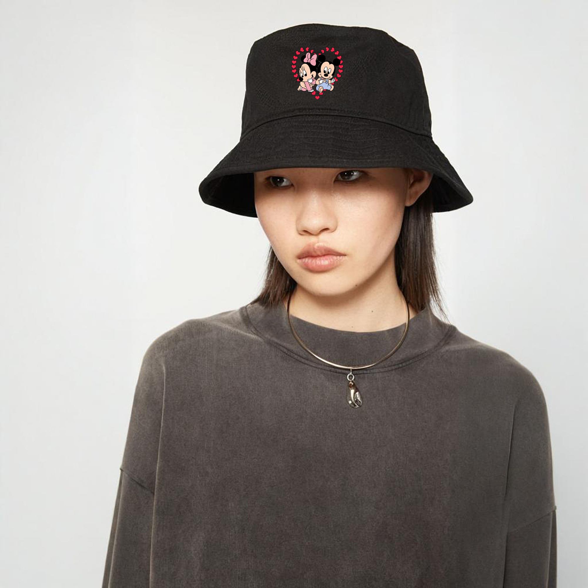 ミッキーマウス Mickey Mouse アウトドア日除けバケットハット