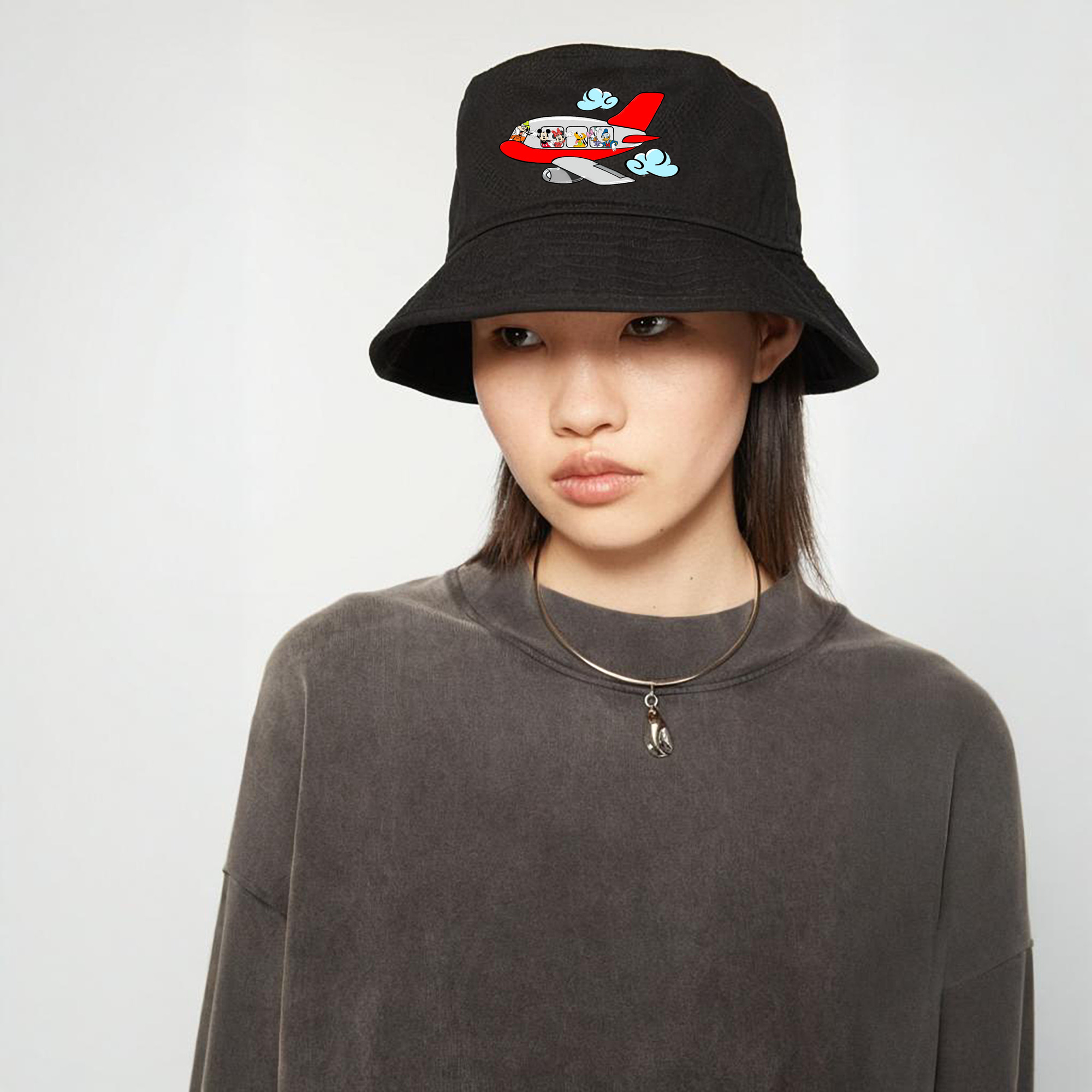 ミッキーマウス Mickey Mouse アウトドア日除けバケットハット