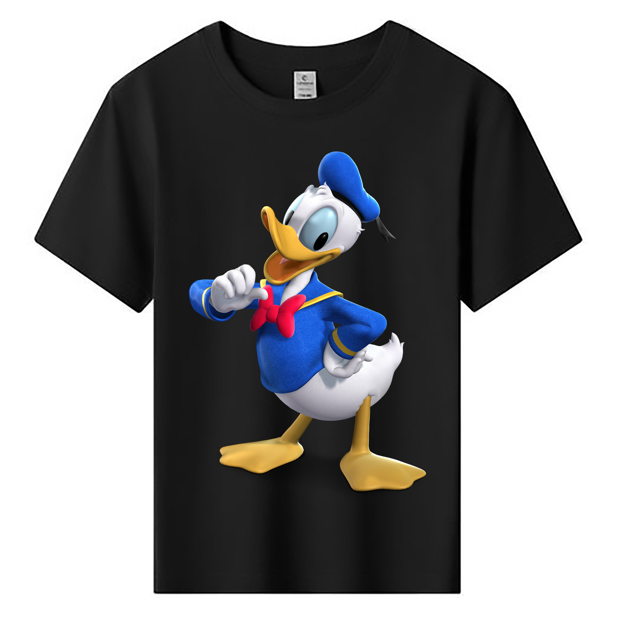 ミッキーマウス Mickey Mouse 綿100％キッズTシャツ（フロントプリント）