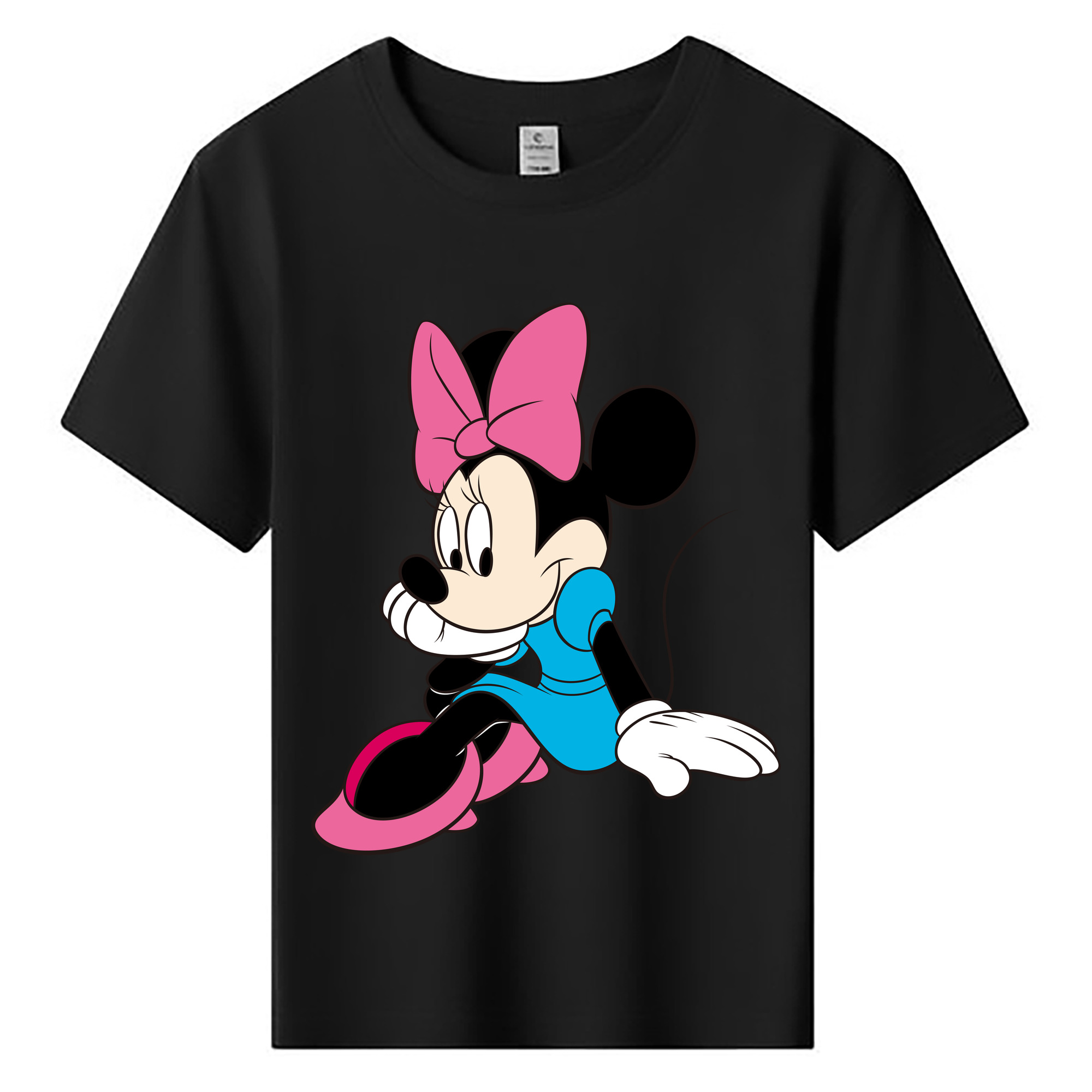 ミッキーマウス Mickey Mouse 綿100％キッズTシャツ（フロントプリント）