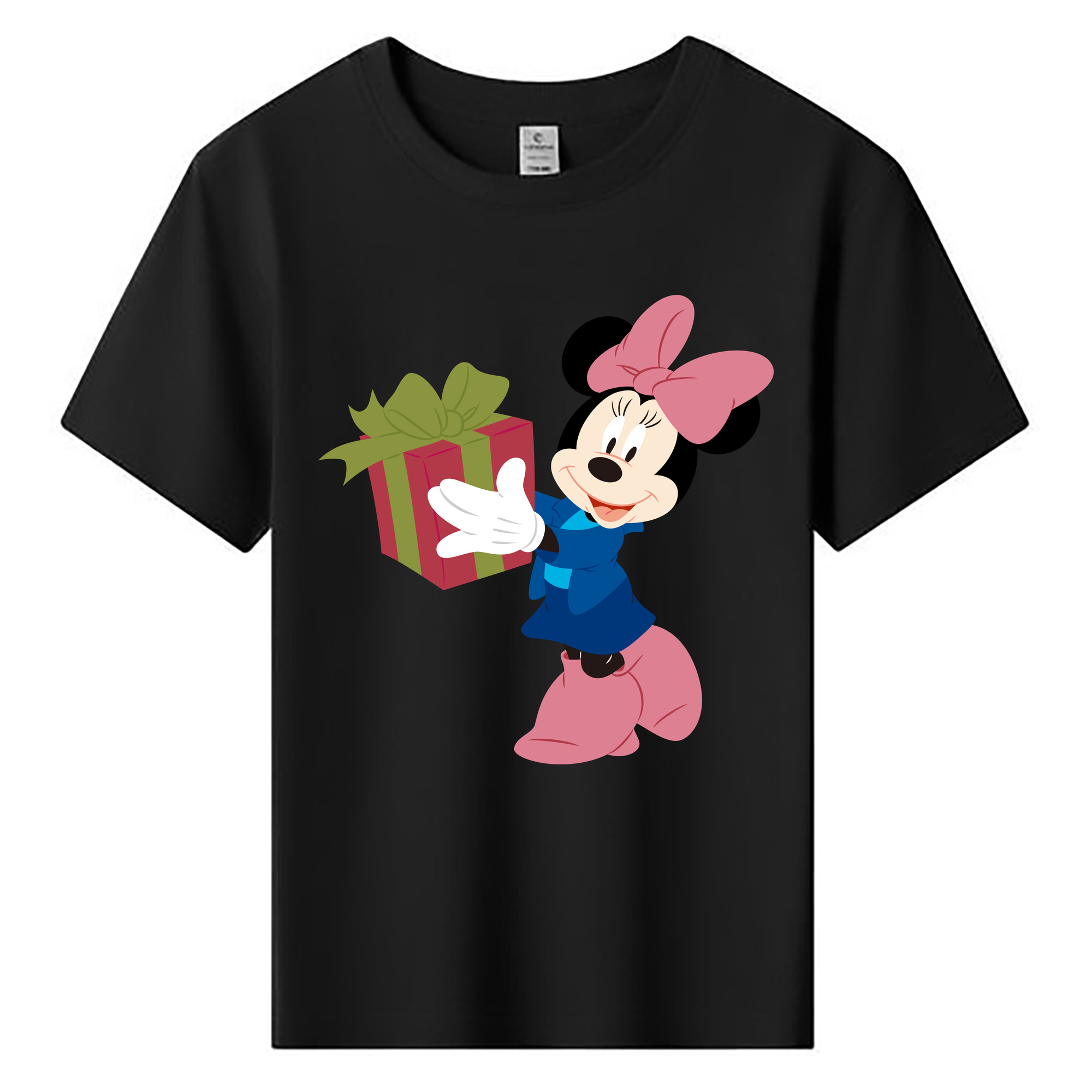 ミッキーマウス Mickey Mouse 綿100％キッズTシャツ（フロントプリント）
