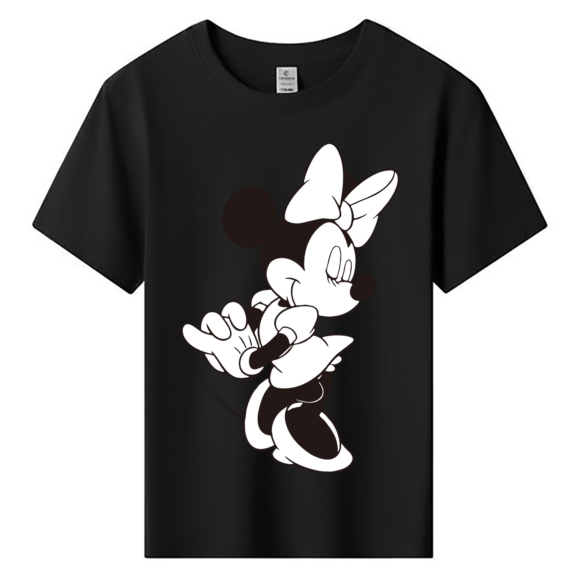 ミッキーマウス Mickey Mouse 綿100％キッズTシャツ（フロントプリント）