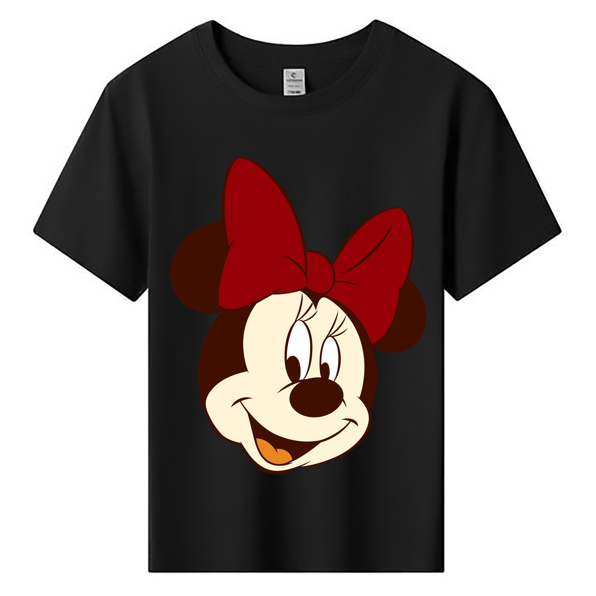 ミッキーマウス Mickey Mouse 綿100％キッズTシャツ（フロントプリント）