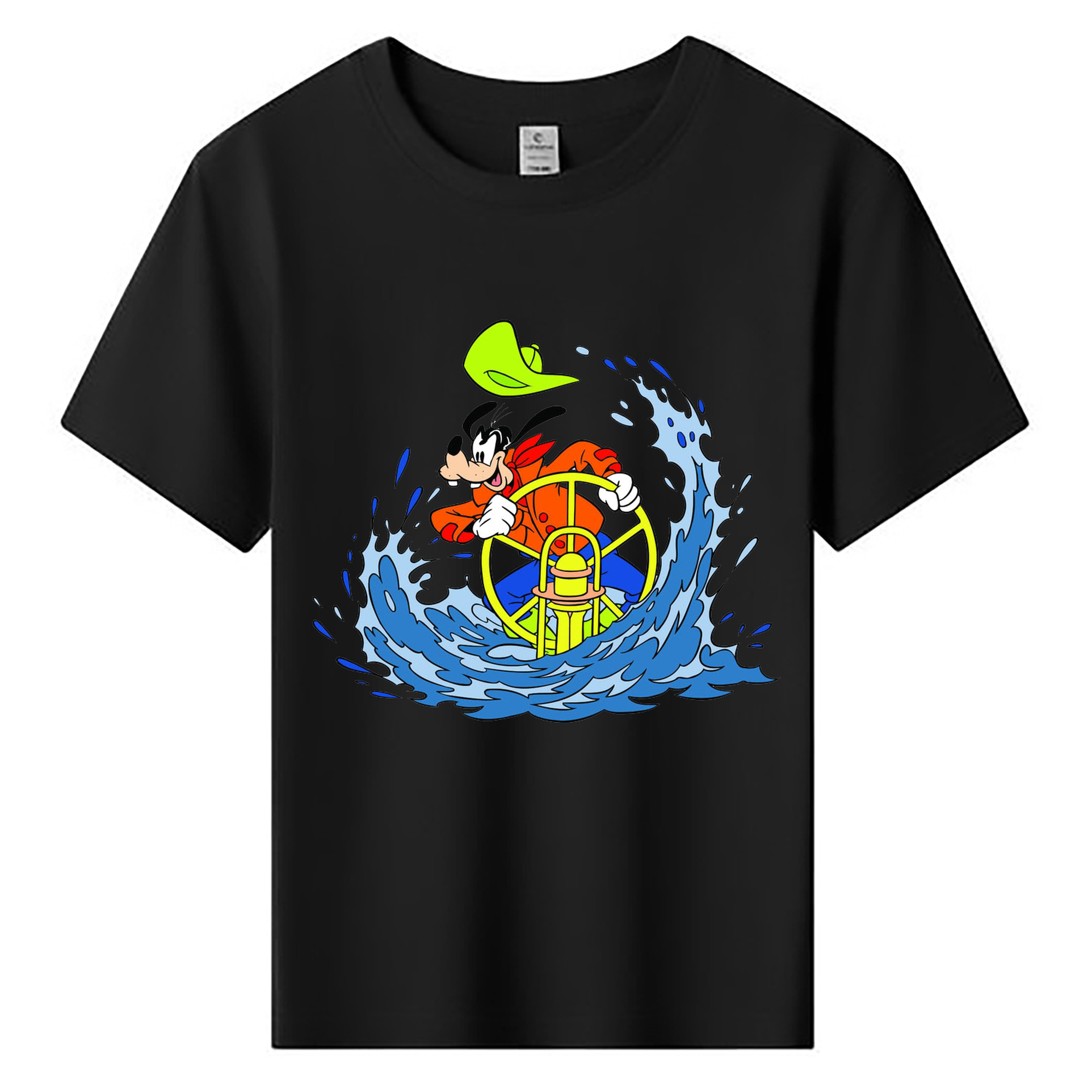 ミッキーマウス Mickey Mouse 綿100％キッズTシャツ（フロントプリント）