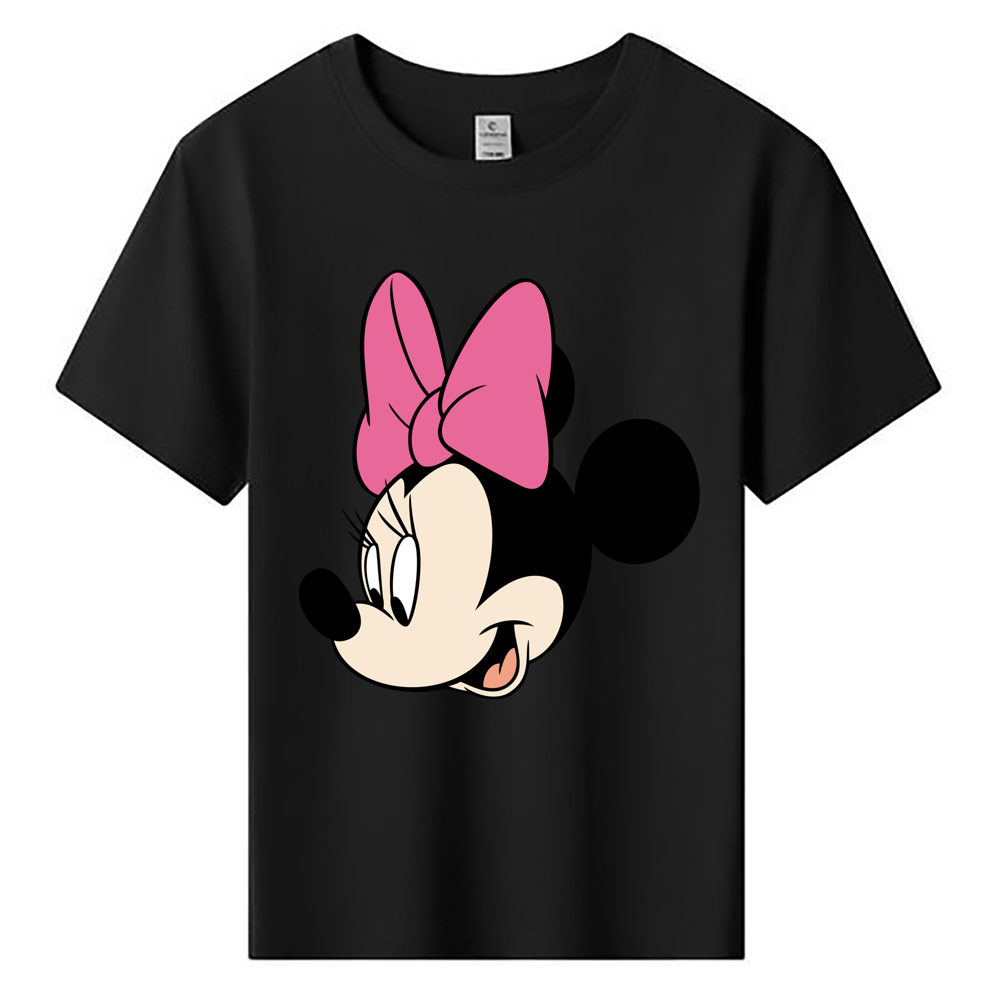 ミッキーマウス Mickey Mouse 綿100％キッズTシャツ（フロントプリント）