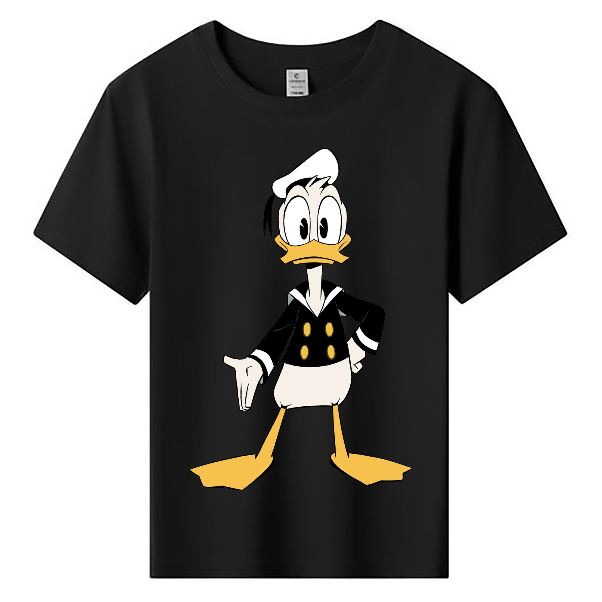 ミッキーマウス Mickey Mouse 綿100％キッズTシャツ（フロントプリント）