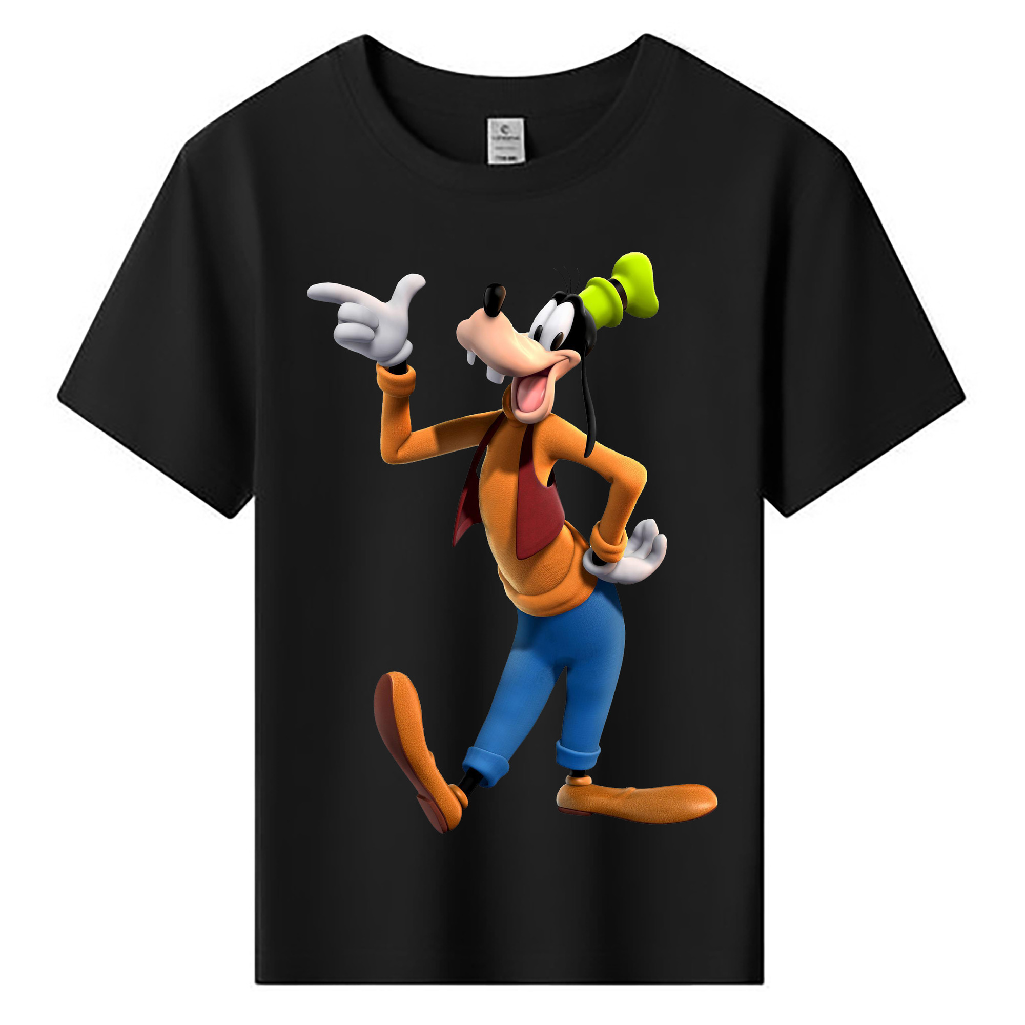 ミッキーマウス Mickey Mouse 綿100％キッズTシャツ（フロントプリント）