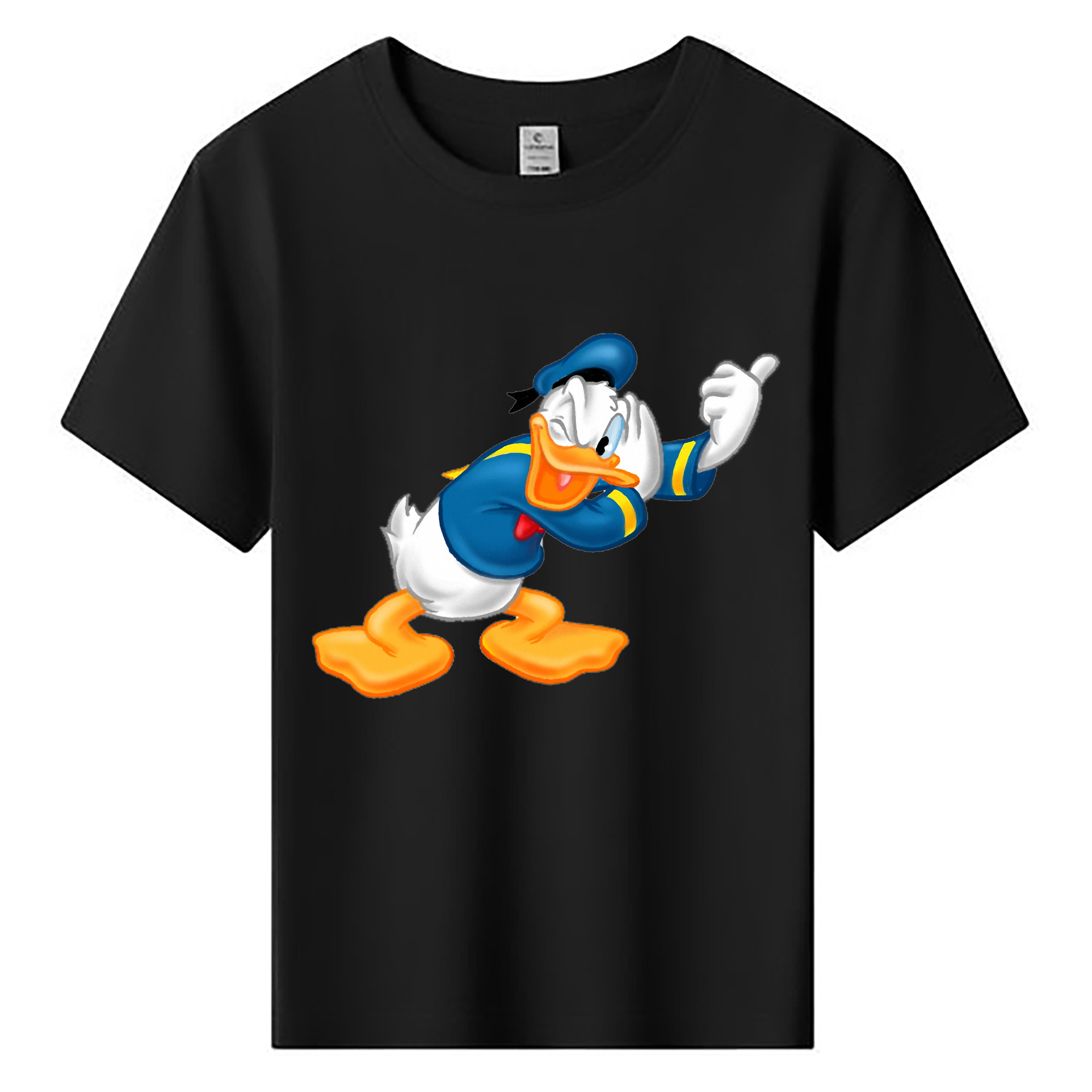 （画像用） ミッキーマウス Mickey Mouse 綿100％キッズTシャツ（フロントプリント）