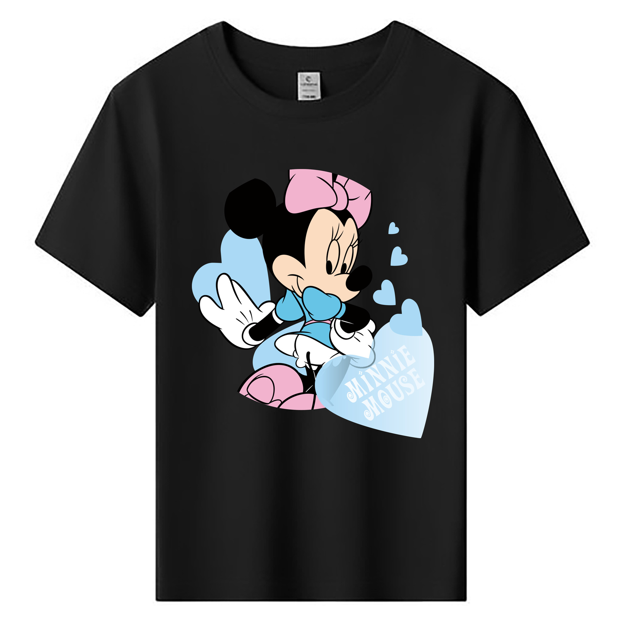 ミッキーマウス Mickey Mouse 綿100％キッズTシャツ（フロントプリント）