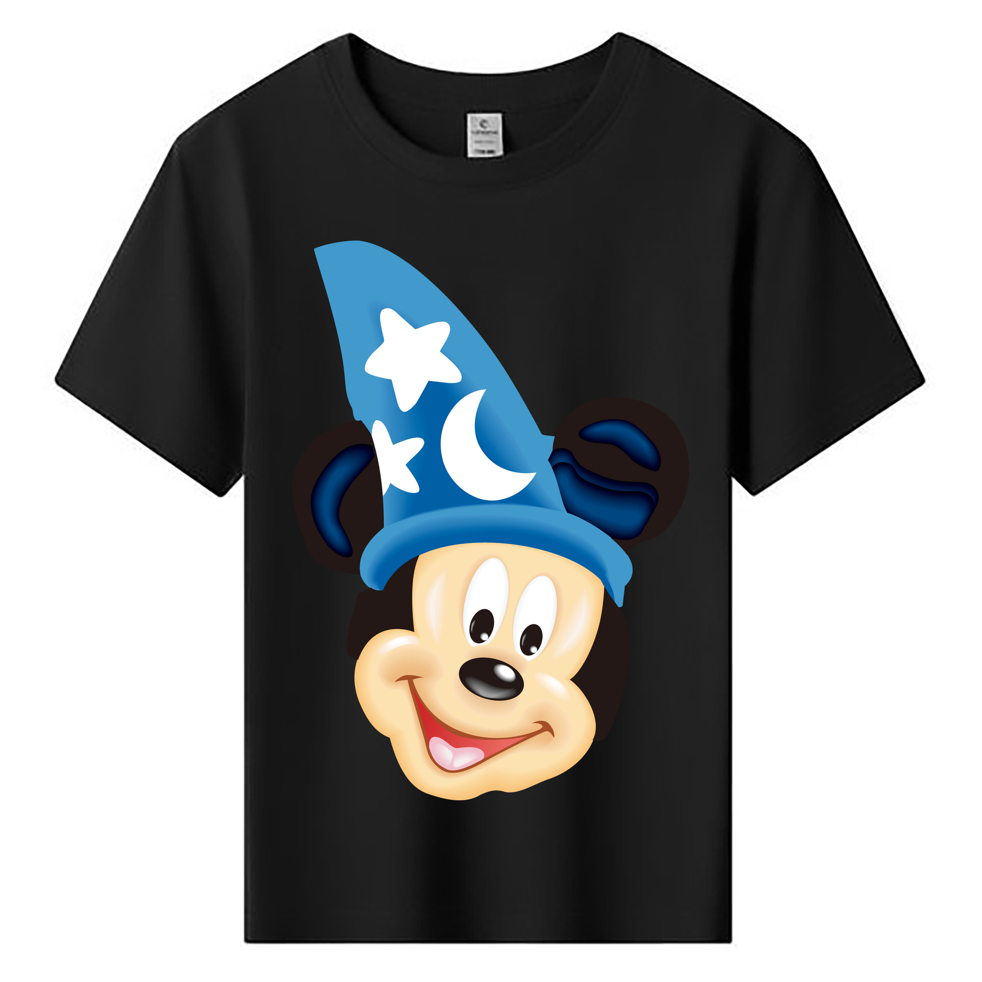 ミッキーマウス Mickey Mouse 綿100％キッズTシャツ（フロントプリント）