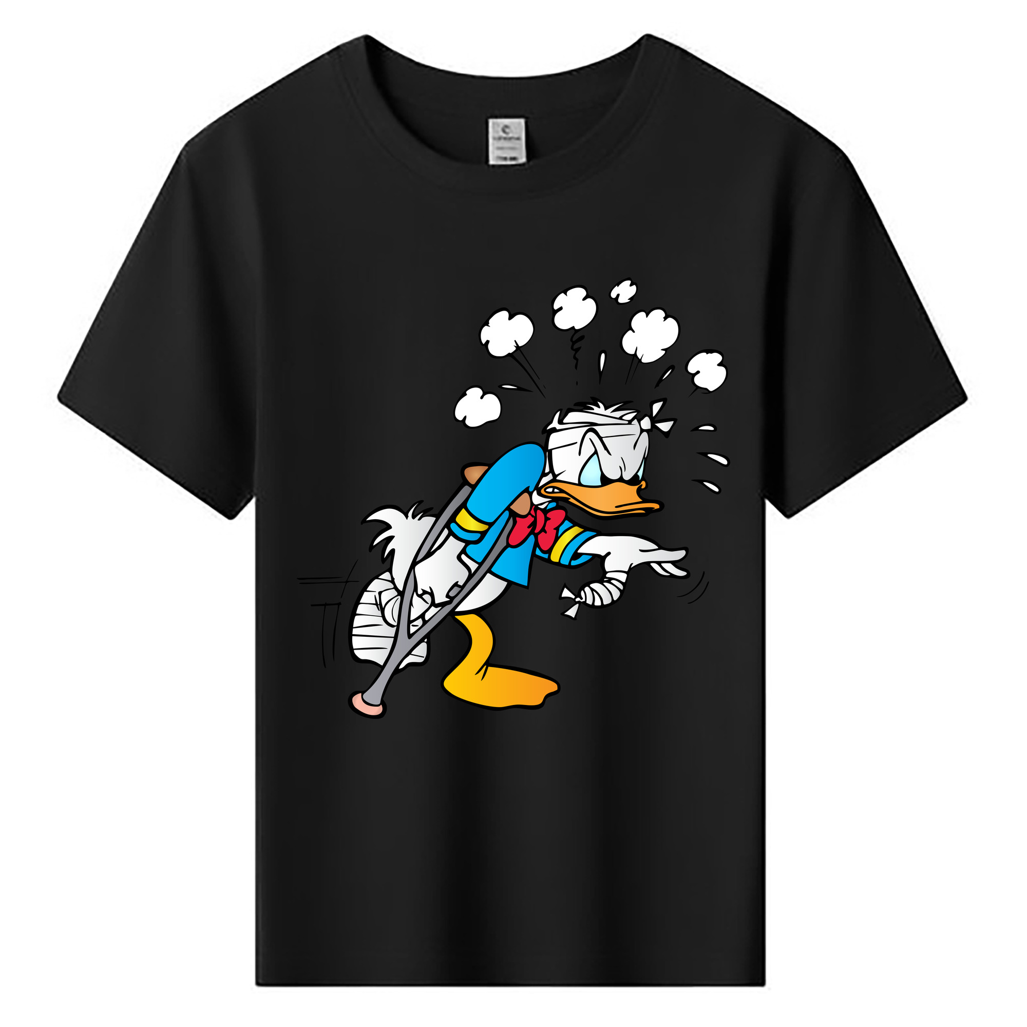 ミッキーマウス Mickey Mouse 綿100％キッズTシャツ（フロントプリント）