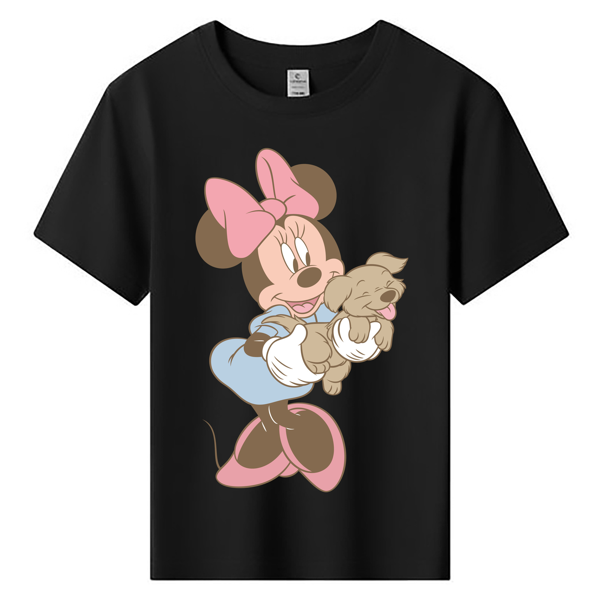 ミッキーマウス Mickey Mouse 綿100％キッズTシャツ（フロントプリント）
