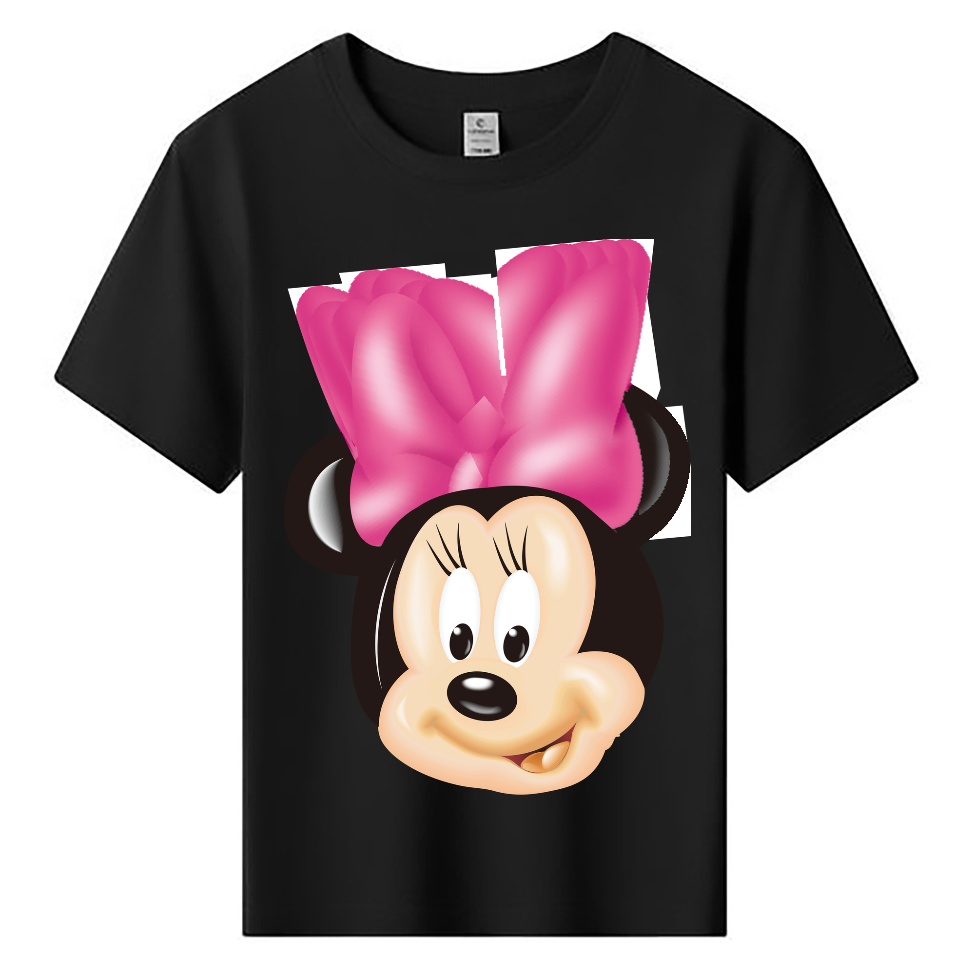 ミッキーマウス Mickey Mouse 綿100％キッズTシャツ（フロントプリント）