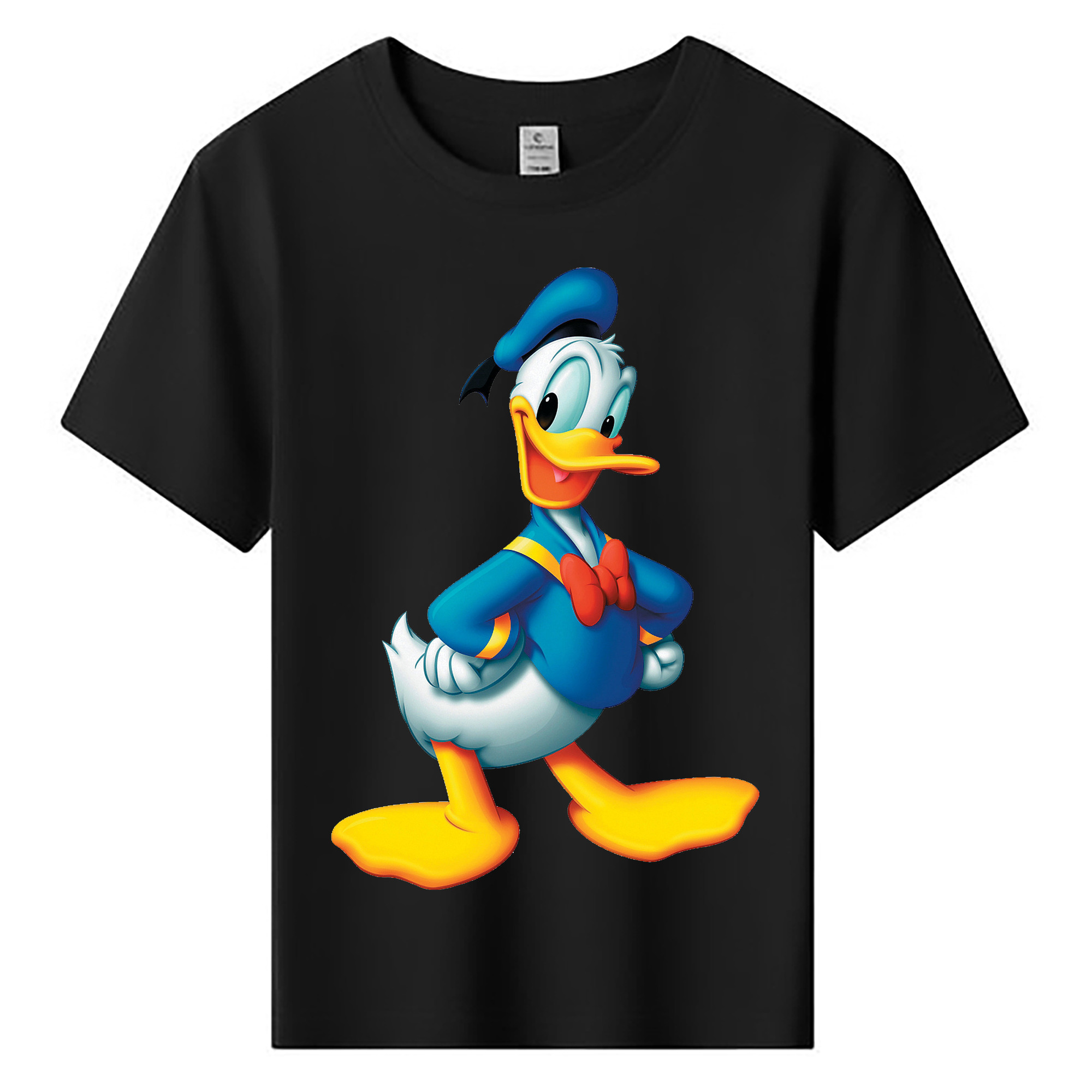 （画像用） ミッキーマウス Mickey Mouse 綿100％キッズTシャツ（フロントプリント）