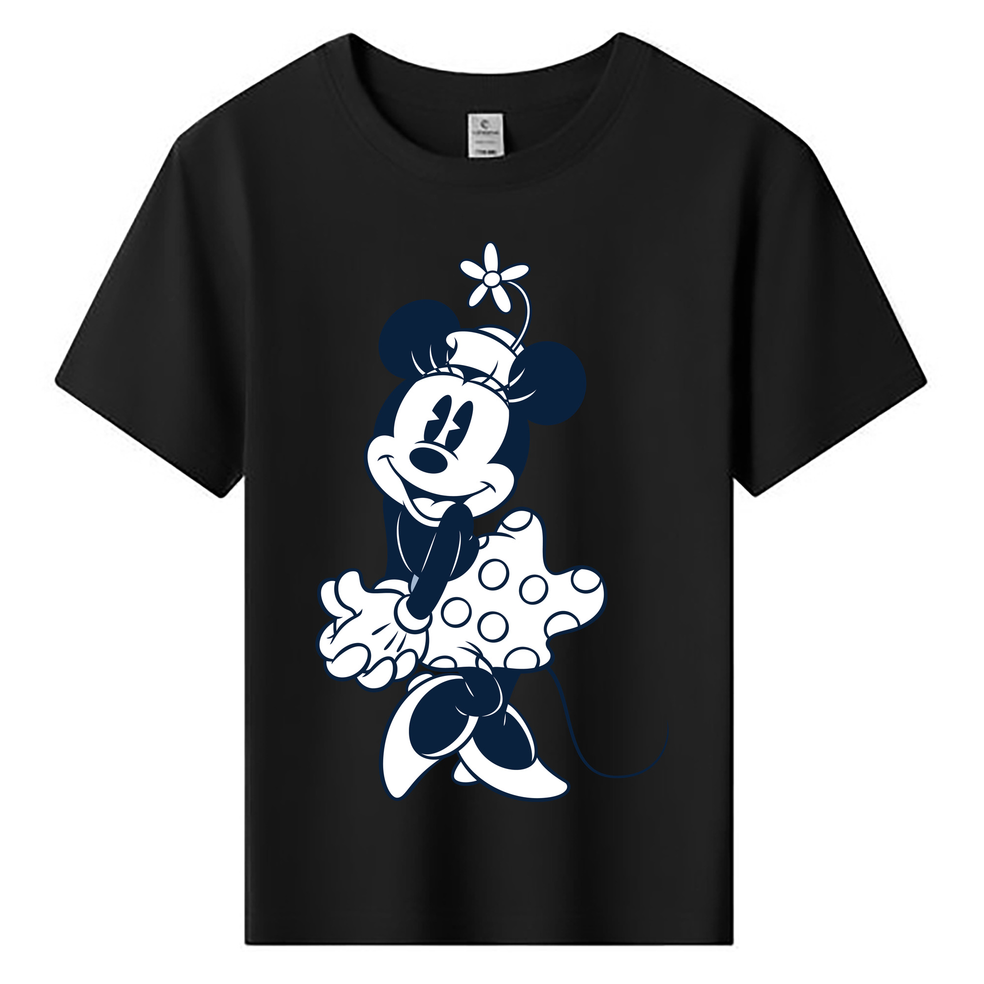 ミッキーマウス Mickey Mouse 綿100％キッズTシャツ（フロントプリント）