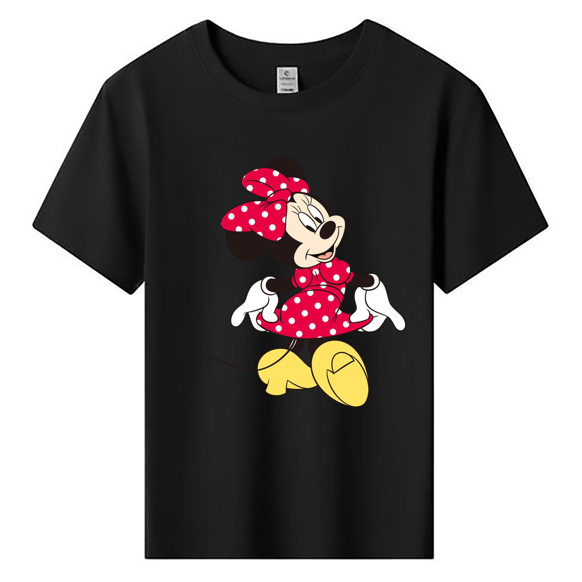 ミッキーマウス Mickey Mouse 綿100％キッズTシャツ（フロントプリント）