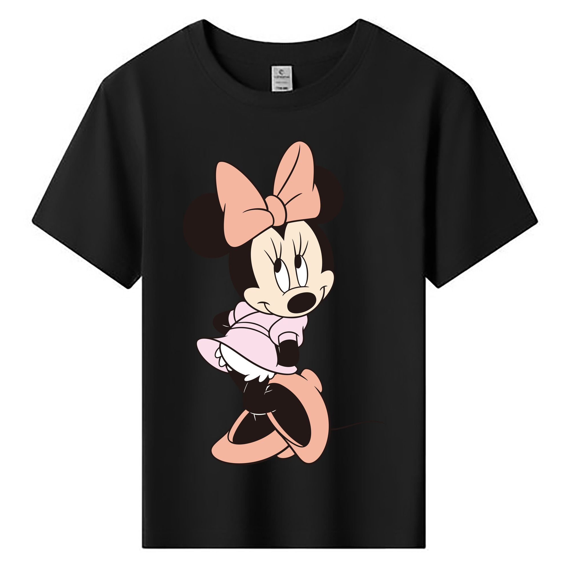 ミッキーマウス Mickey Mouse 綿100％キッズTシャツ（フロントプリント）