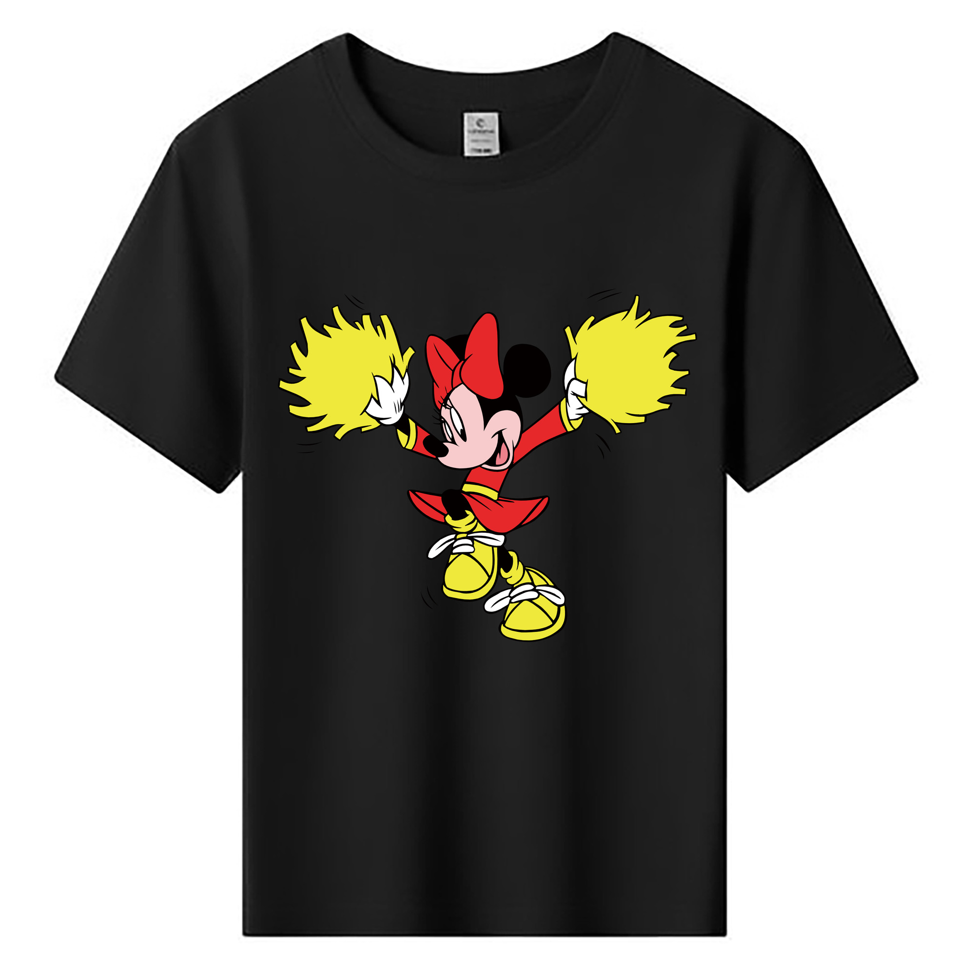 ミッキーマウス Mickey Mouse 綿100％キッズTシャツ（フロントプリント）