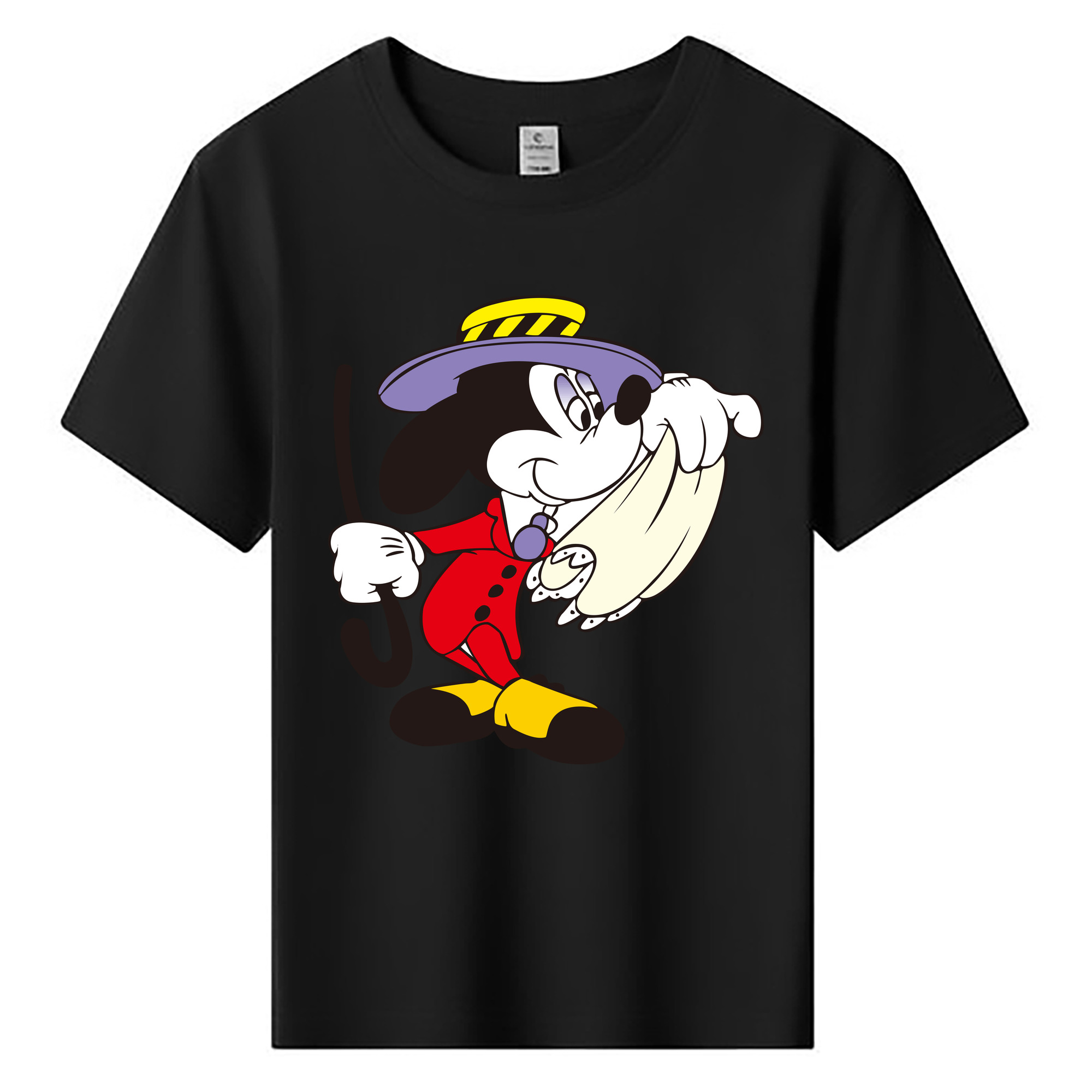 ミッキーマウス Mickey Mouse 綿100％キッズTシャツ（フロントプリント）