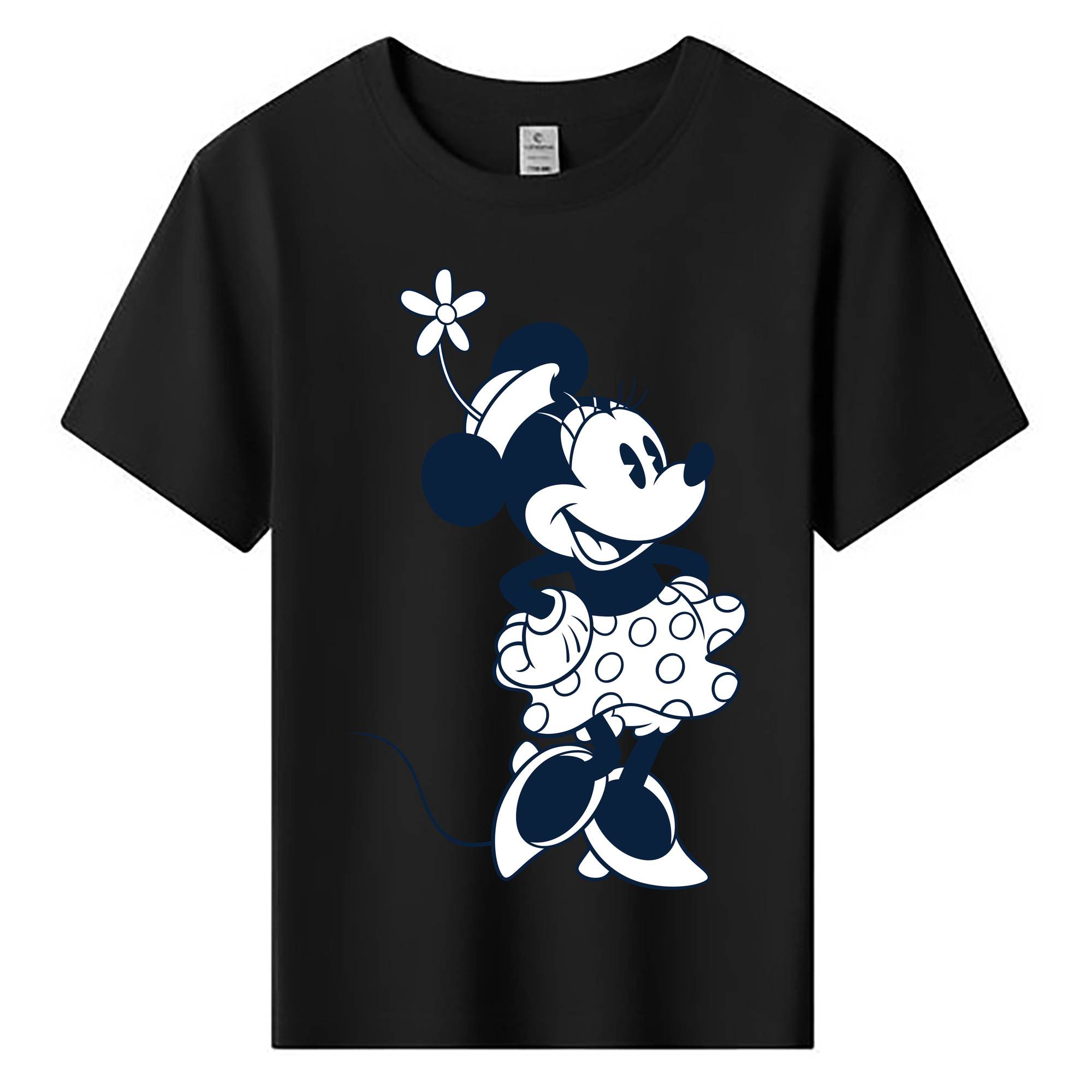 ミッキーマウス Mickey Mouse 綿100％キッズTシャツ（フロントプリント）