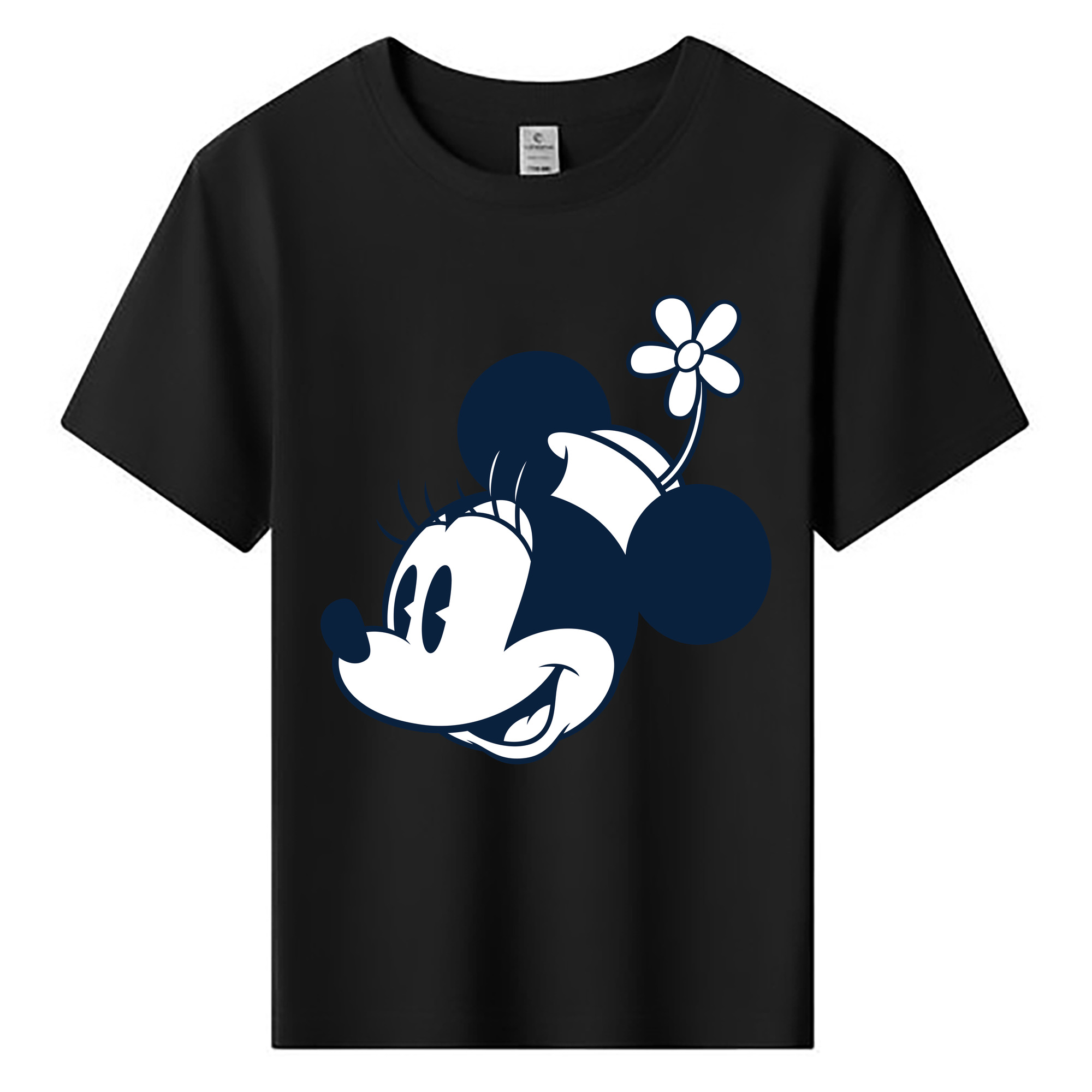 ミッキーマウス Mickey Mouse 綿100％キッズTシャツ（フロントプリント）