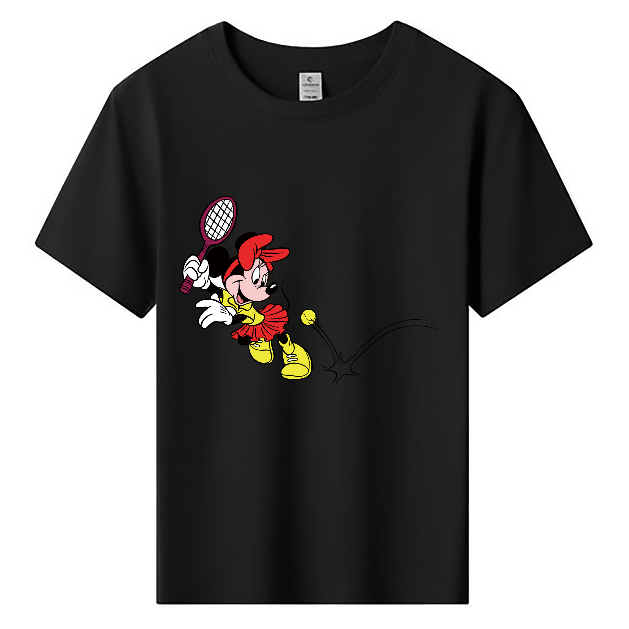 ミッキーマウス Mickey Mouse 綿100％キッズTシャツ（フロントプリント）