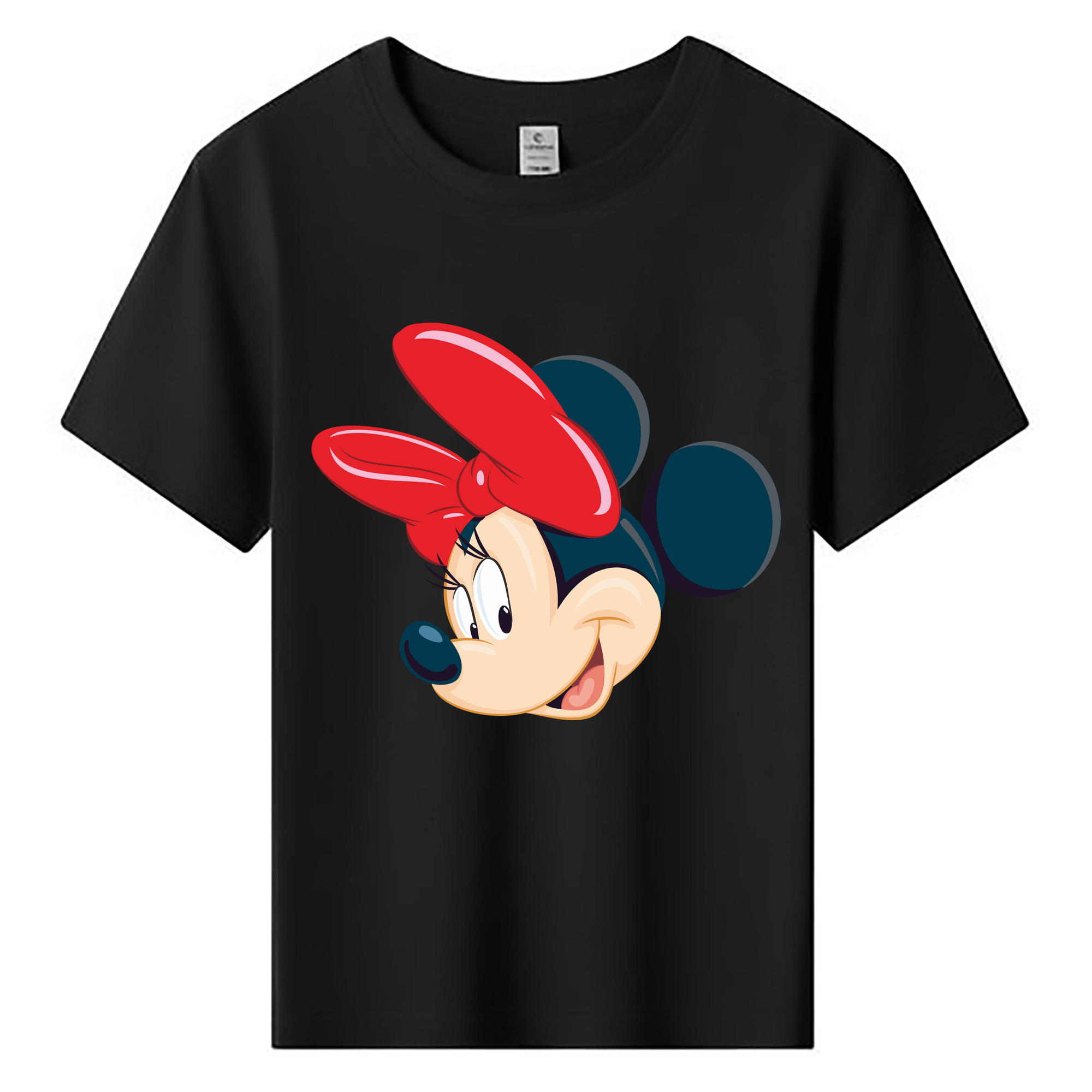 ミッキーマウス Mickey Mouse 綿100％キッズTシャツ（フロントプリント）