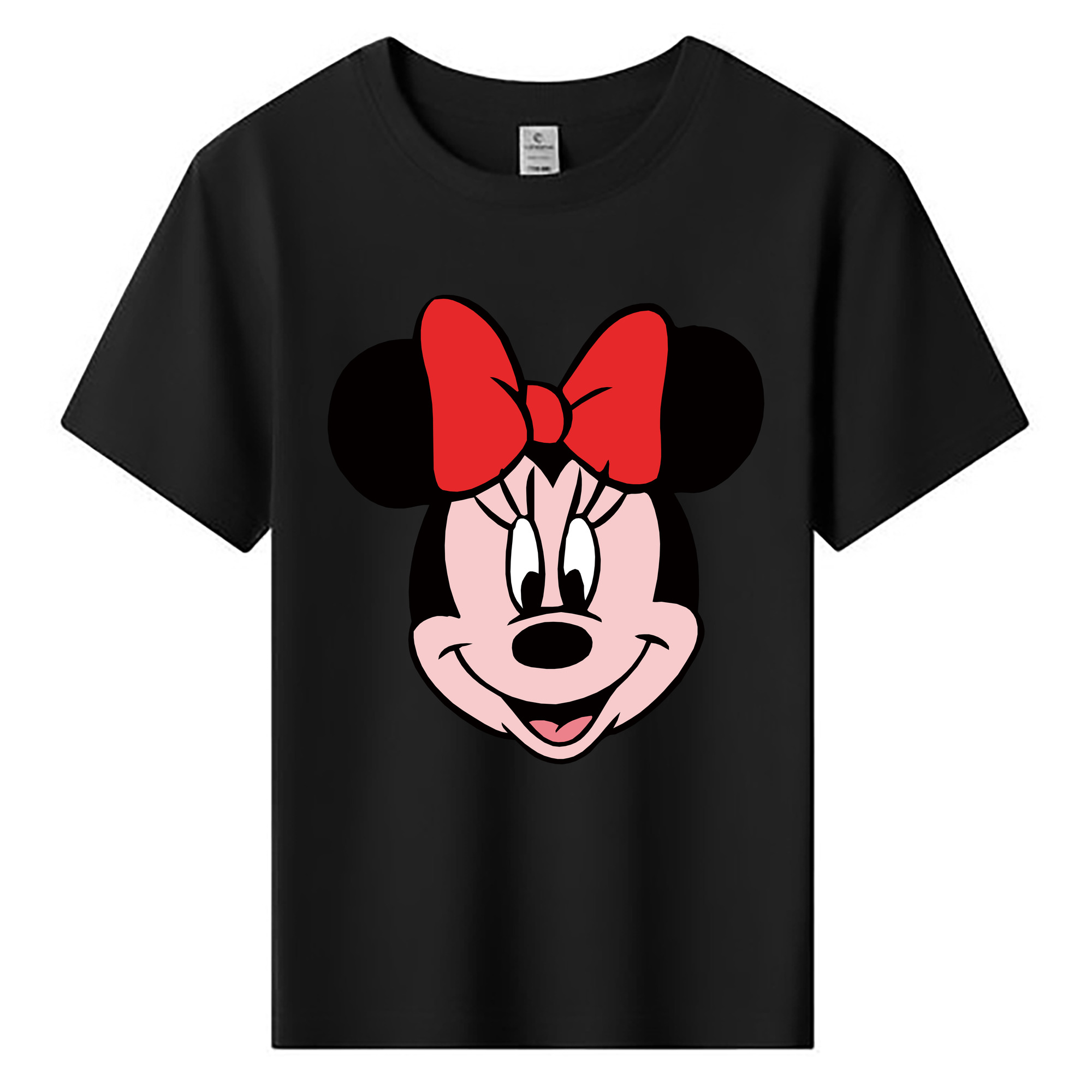 ミッキーマウス Mickey Mouse 綿100％キッズTシャツ（フロントプリント）