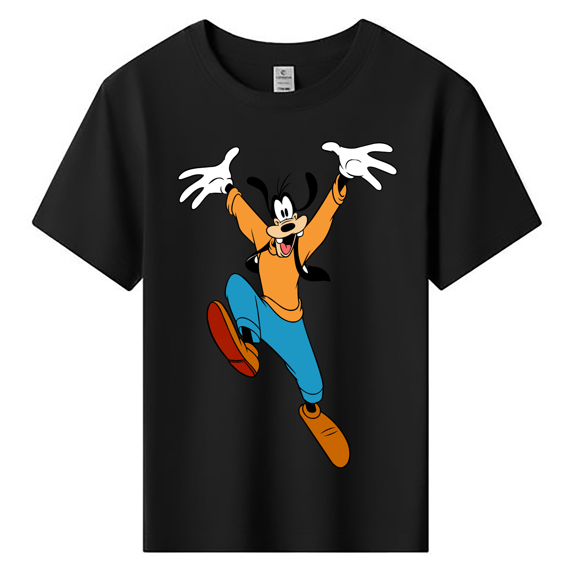 ミッキーマウス Mickey Mouse 綿100％キッズTシャツ（フロントプリント）