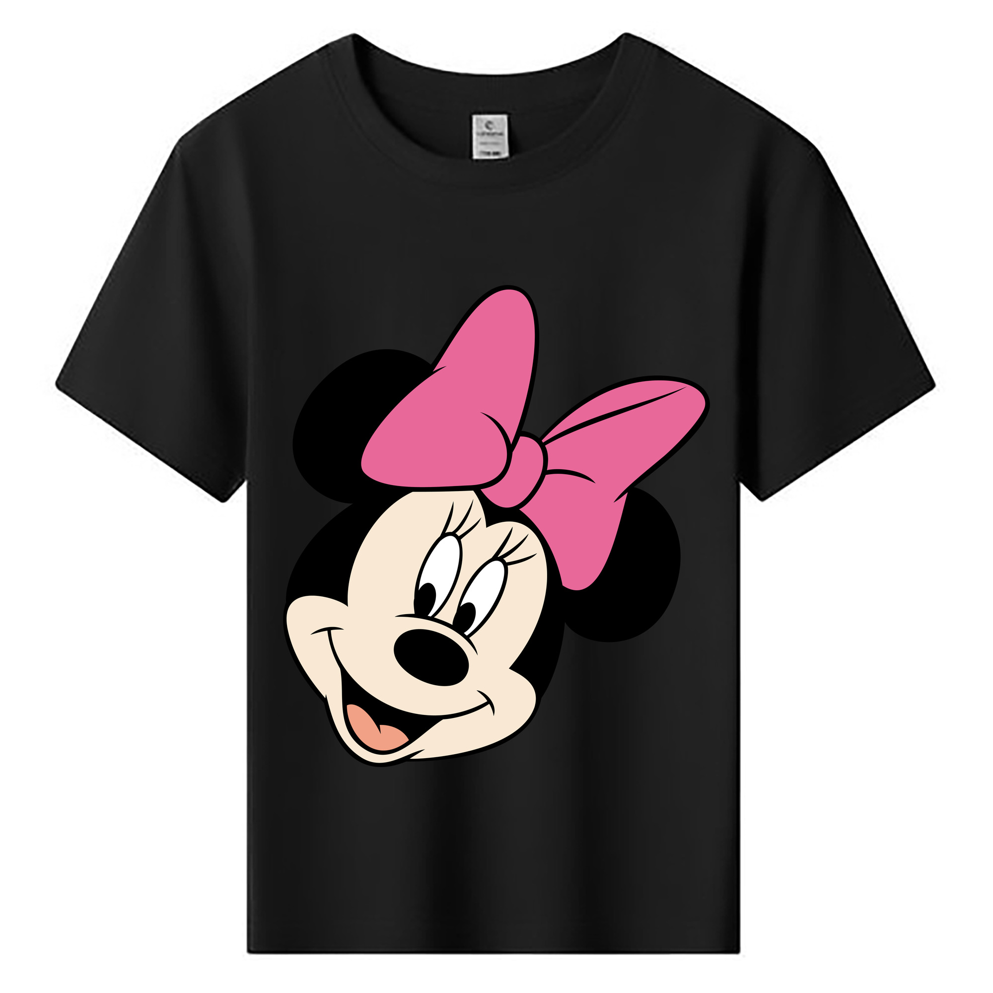 ミッキーマウス Mickey Mouse 綿100％キッズTシャツ（フロントプリント）