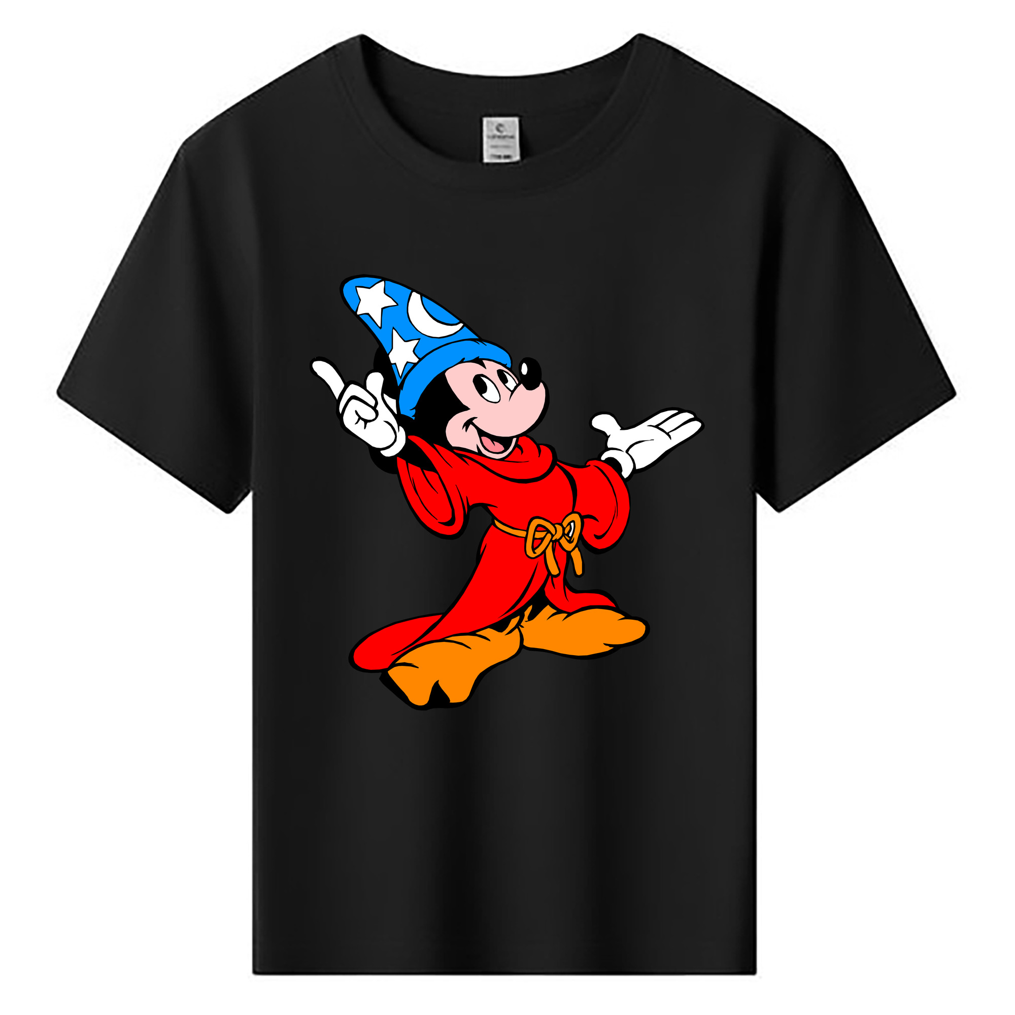 ミッキーマウス Mickey Mouse 綿100％キッズTシャツ（フロントプリント）