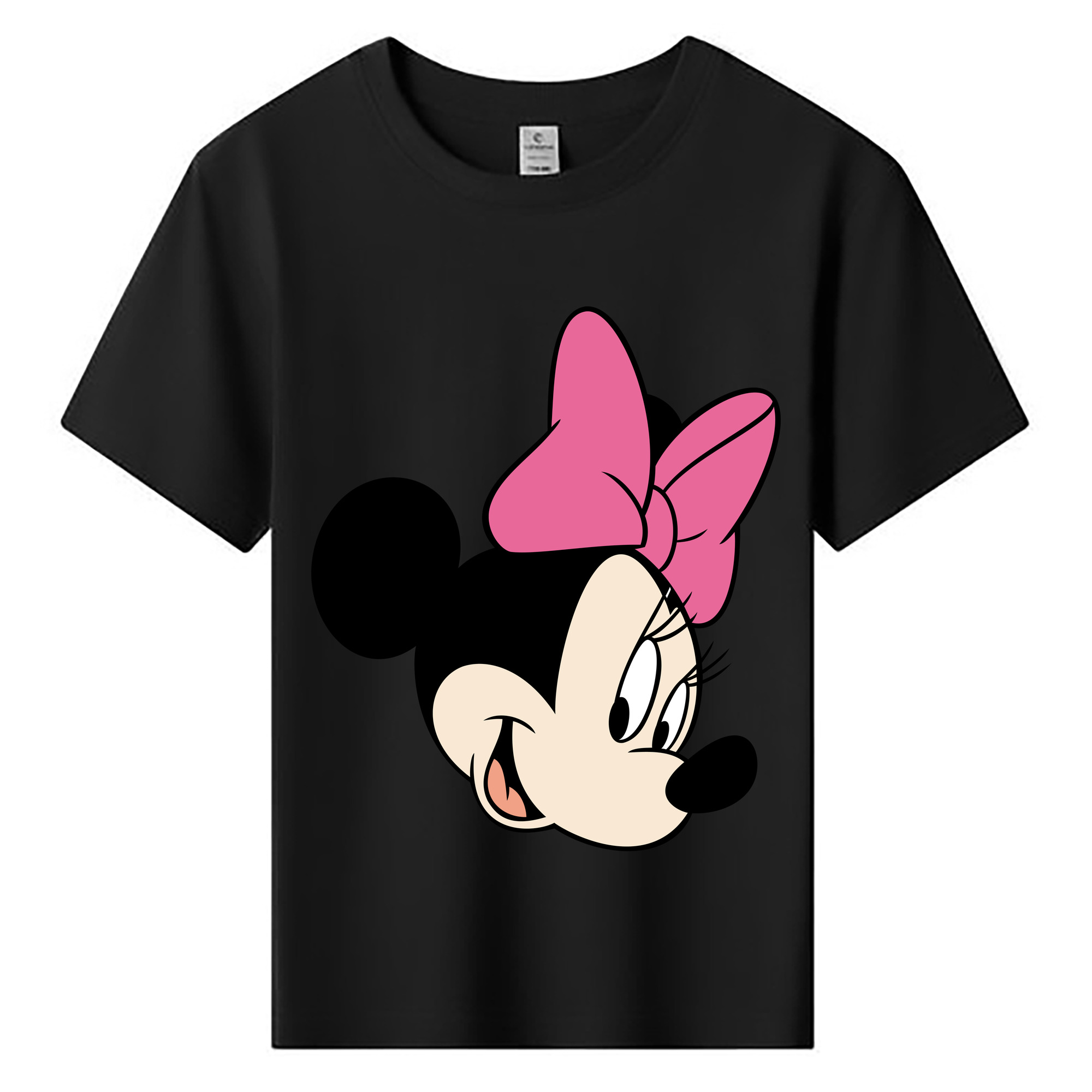 ミッキーマウス Mickey Mouse 綿100％キッズTシャツ（フロントプリント）