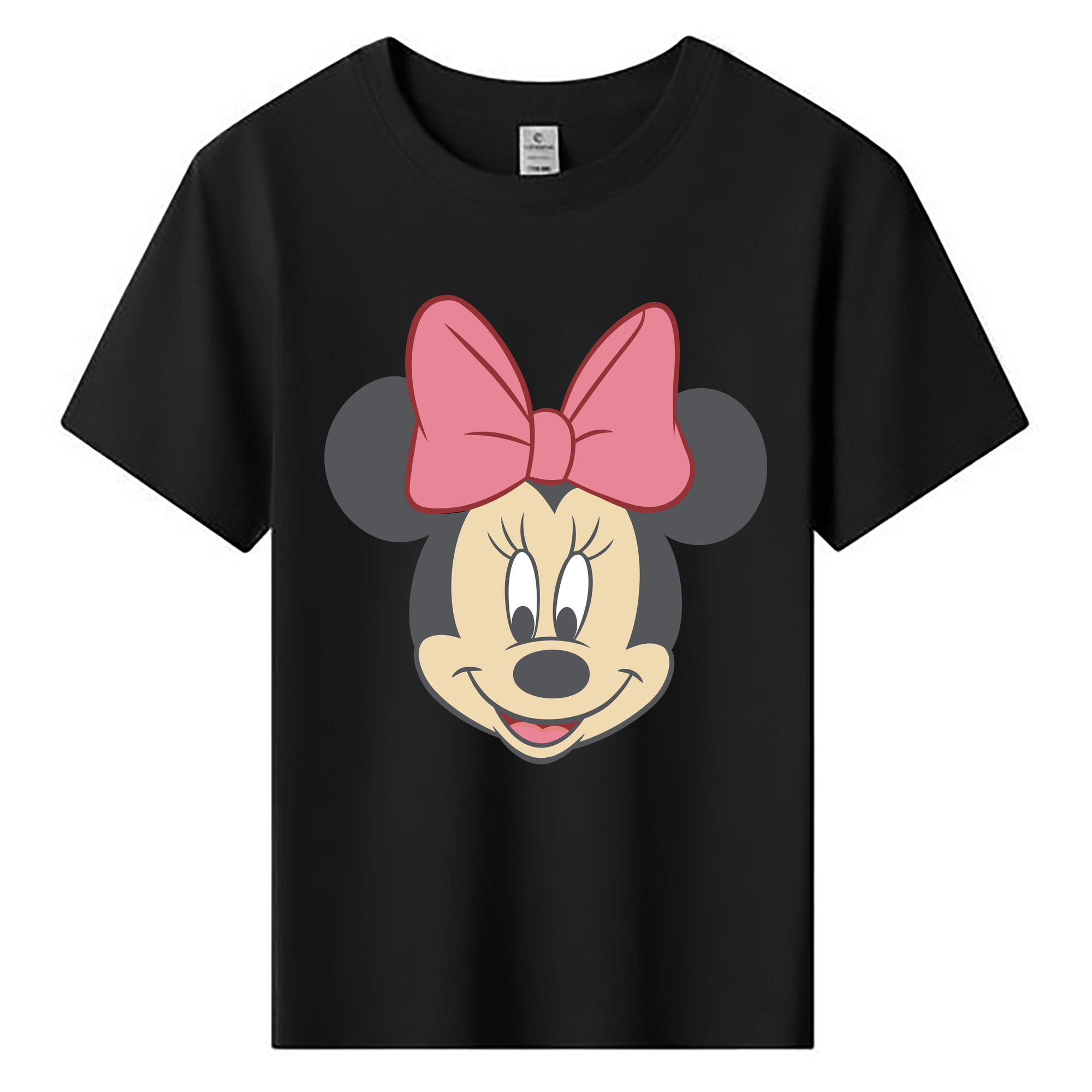 ミッキーマウス Mickey Mouse 綿100％キッズTシャツ（フロントプリント）