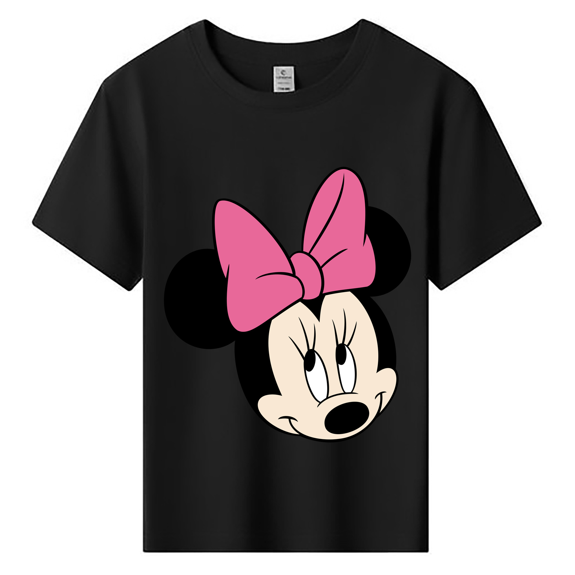 ミッキーマウス Mickey Mouse 綿100％キッズTシャツ（フロントプリント）
