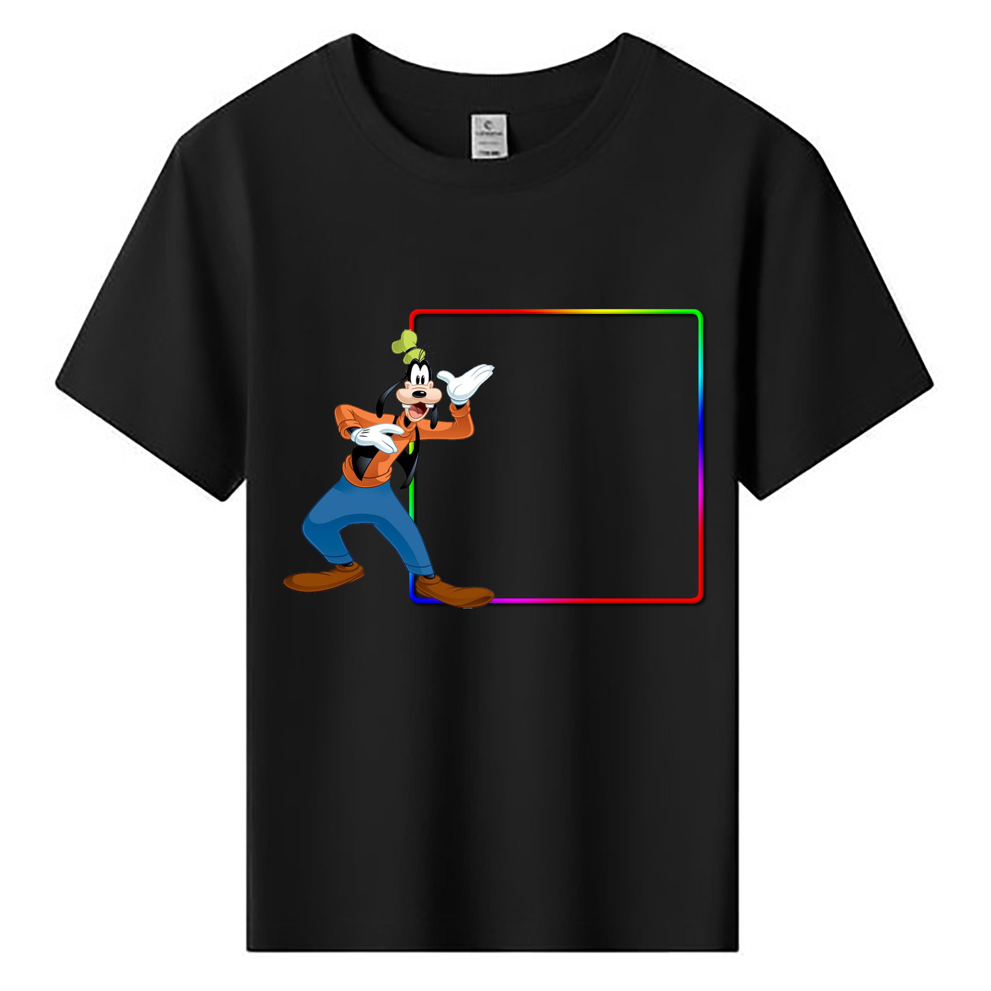 ミッキーマウス Mickey Mouse 綿100％キッズTシャツ（フロントプリント）