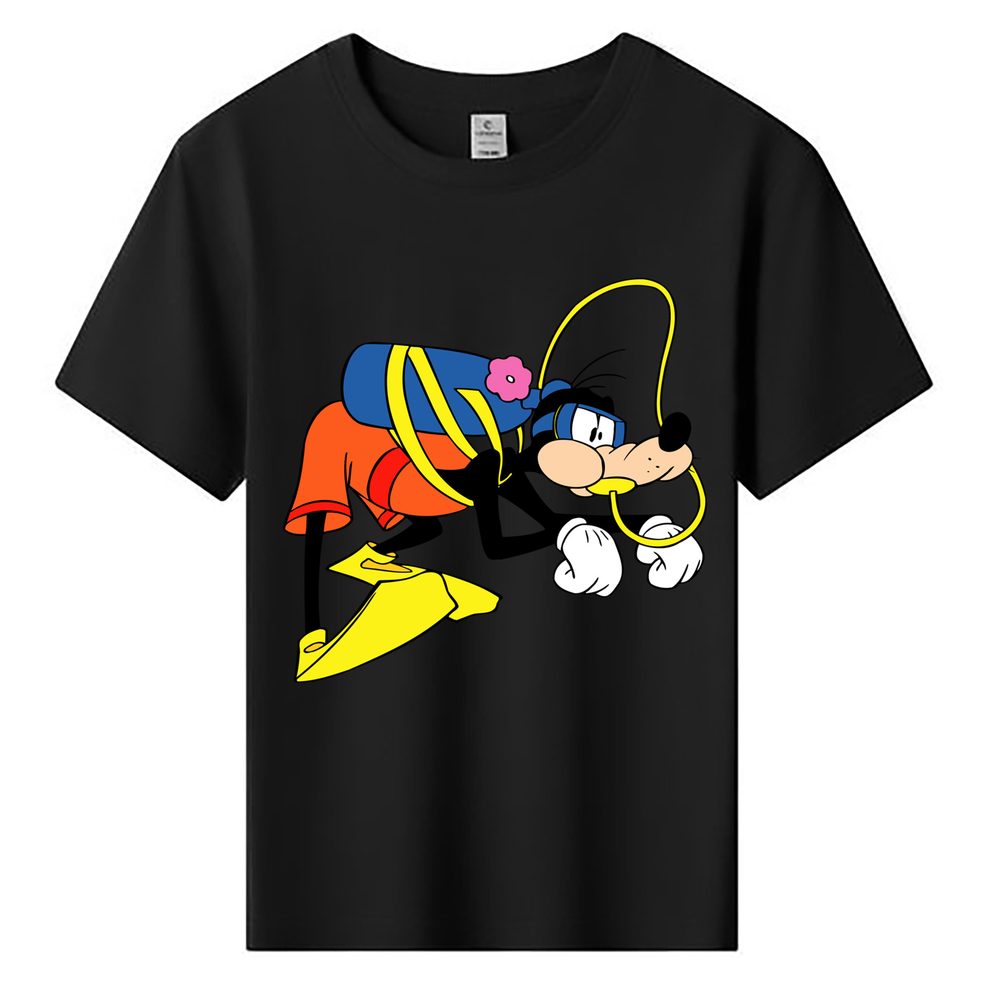 ミッキーマウス Mickey Mouse 綿100％キッズTシャツ（フロントプリント）