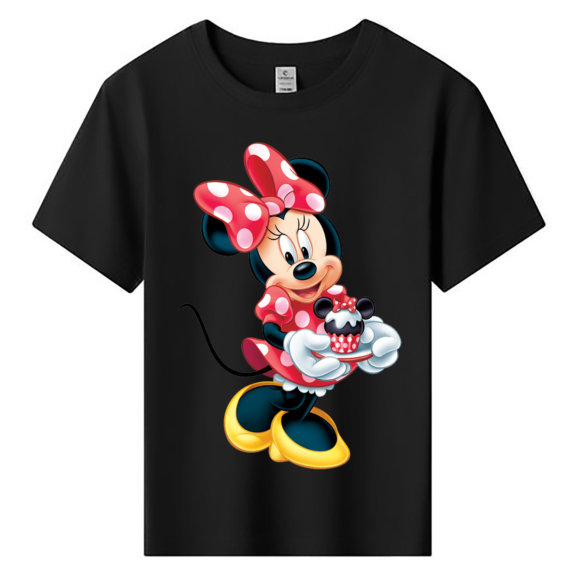 ミッキーマウス Mickey Mouse 綿100％キッズTシャツ（フロントプリント）