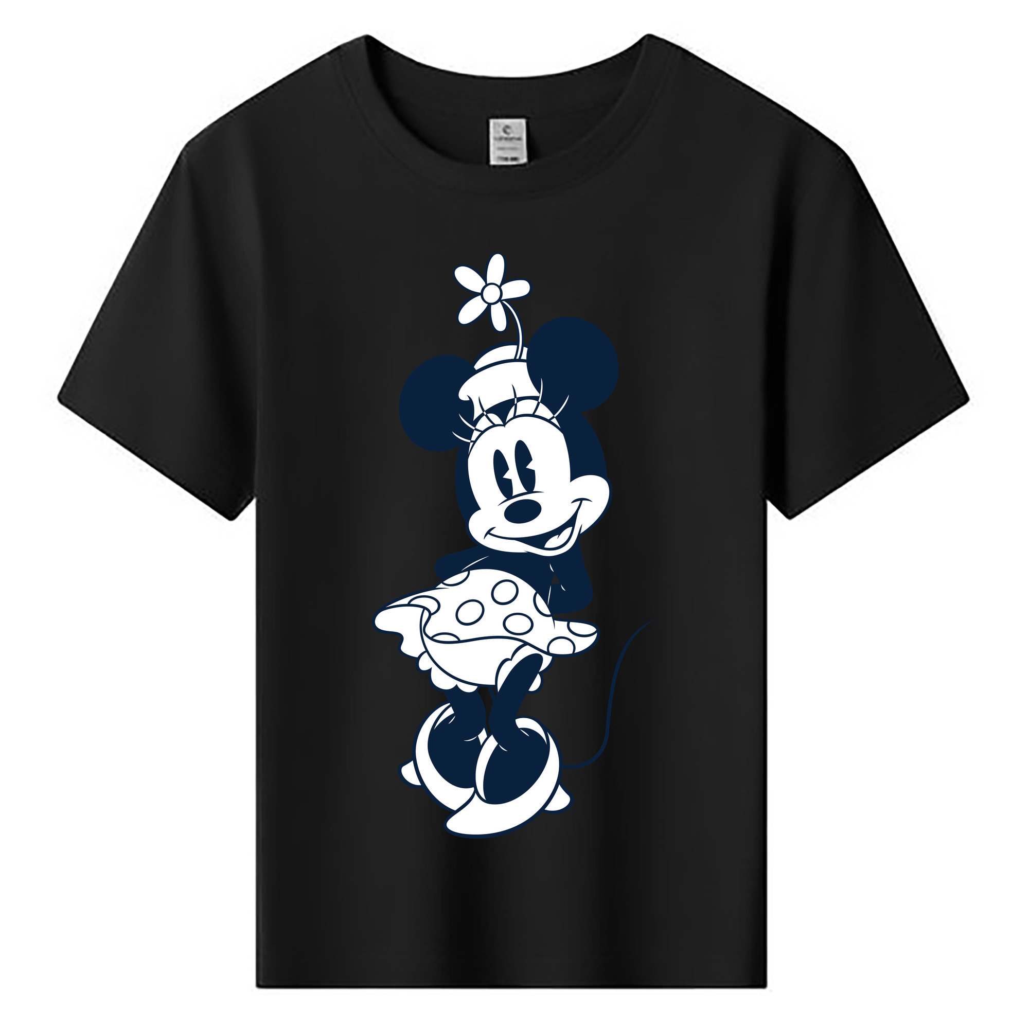 ミッキーマウス Mickey Mouse 綿100％キッズTシャツ（フロントプリント）