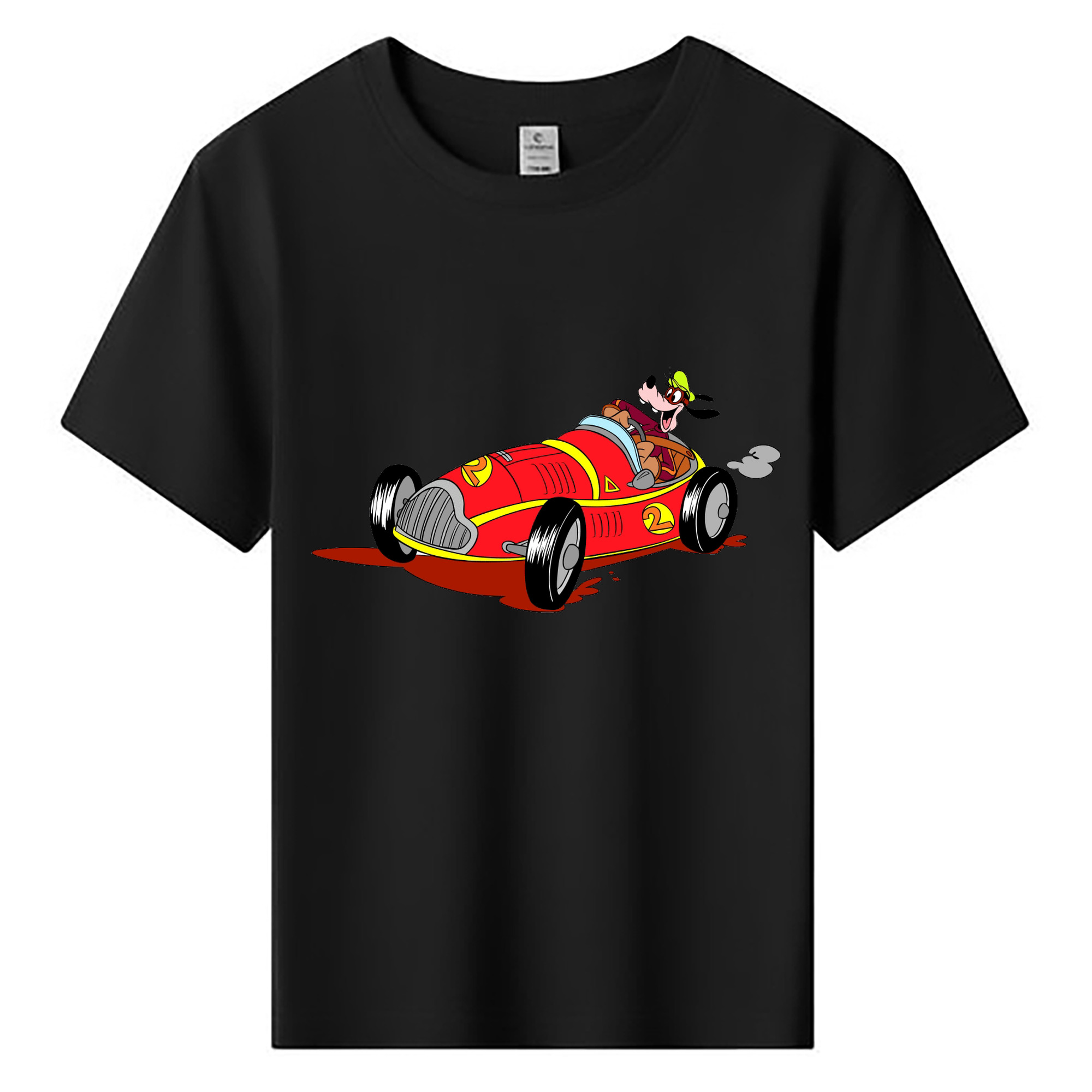 ミッキーマウス Mickey Mouse 綿100％キッズTシャツ（フロントプリント）