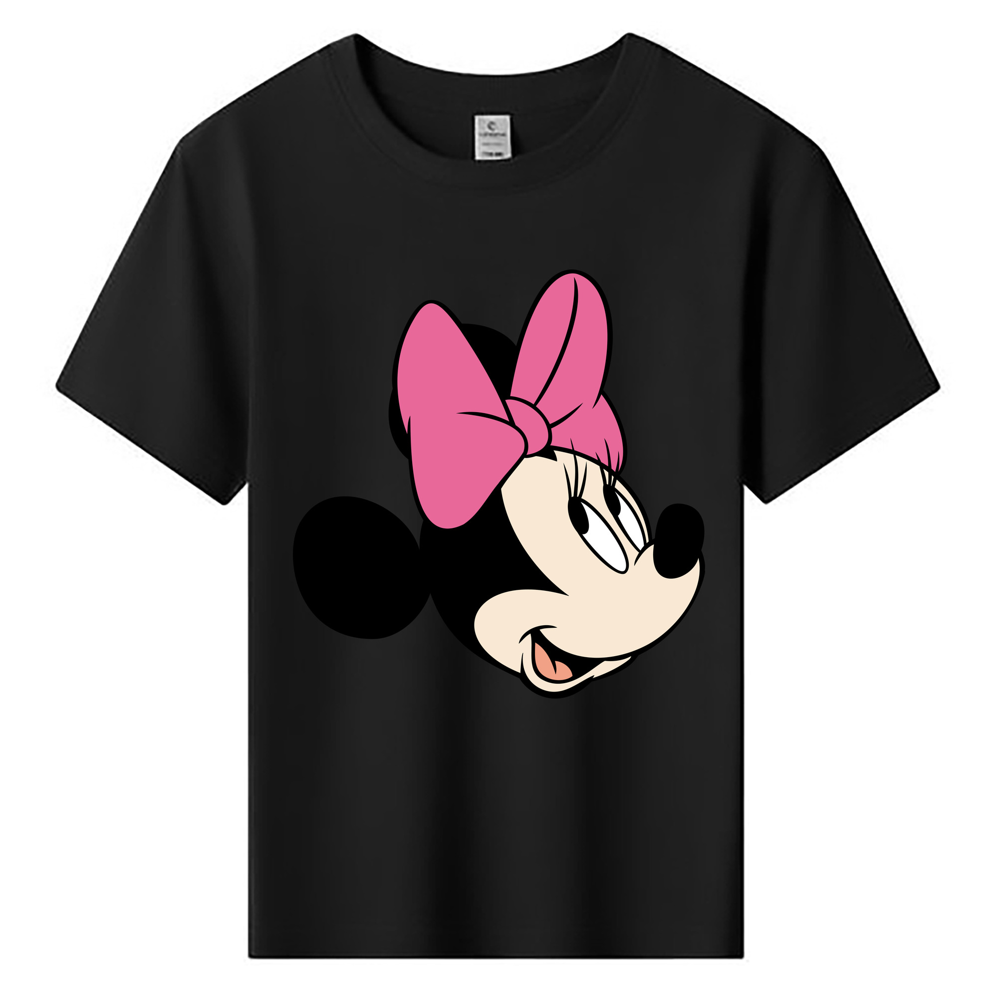 ミッキーマウス Mickey Mouse 綿100％キッズTシャツ（フロントプリント）