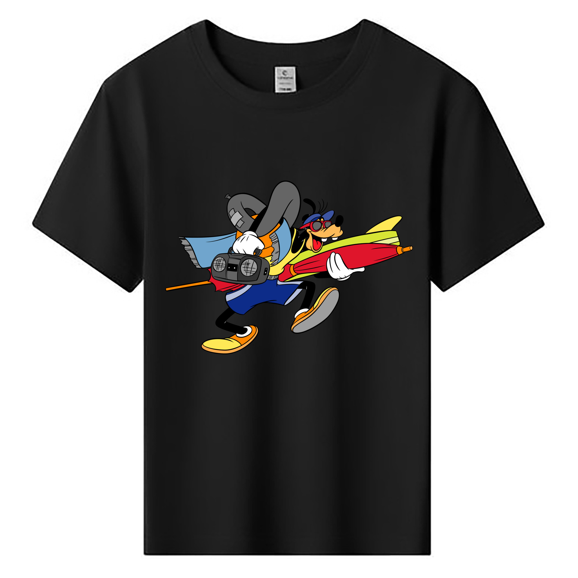 ミッキーマウス Mickey Mouse 綿100％キッズTシャツ（フロントプリント）