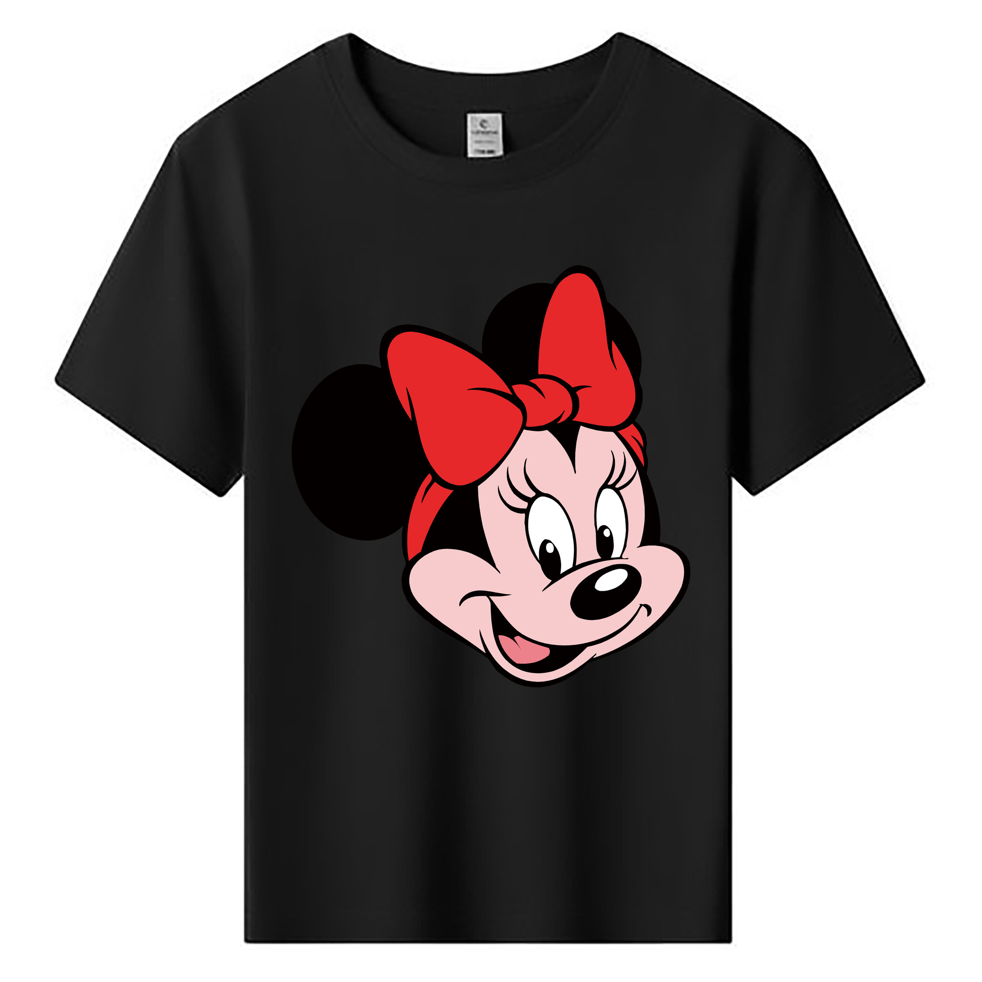 ミッキーマウス Mickey Mouse 綿100％キッズTシャツ（フロントプリント）