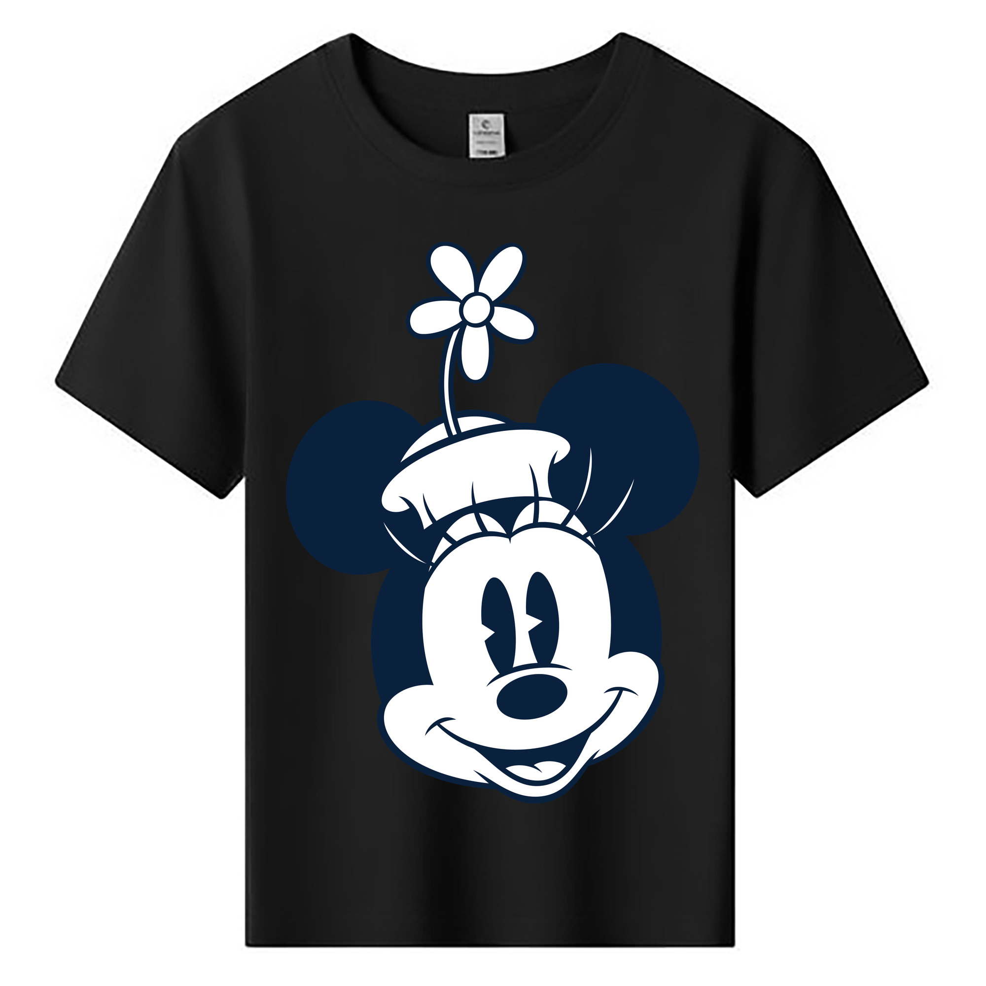 ミッキーマウス Mickey Mouse 綿100％キッズTシャツ（フロントプリント）