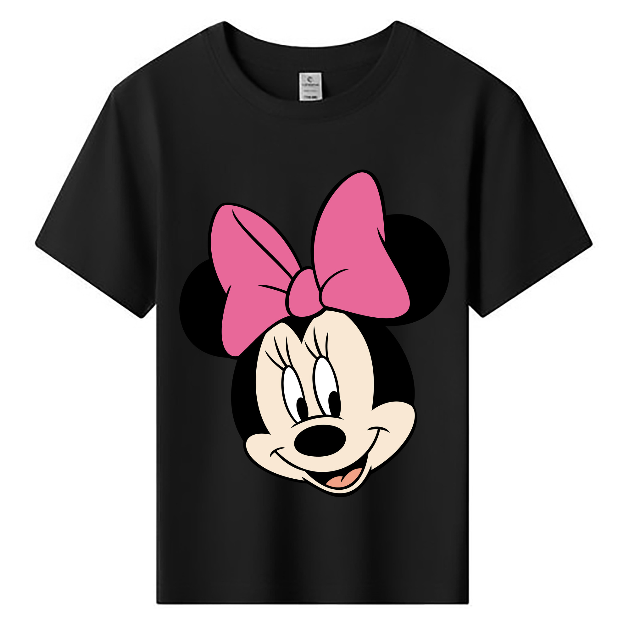 ミッキーマウス Mickey Mouse 綿100％キッズTシャツ（フロントプリント）